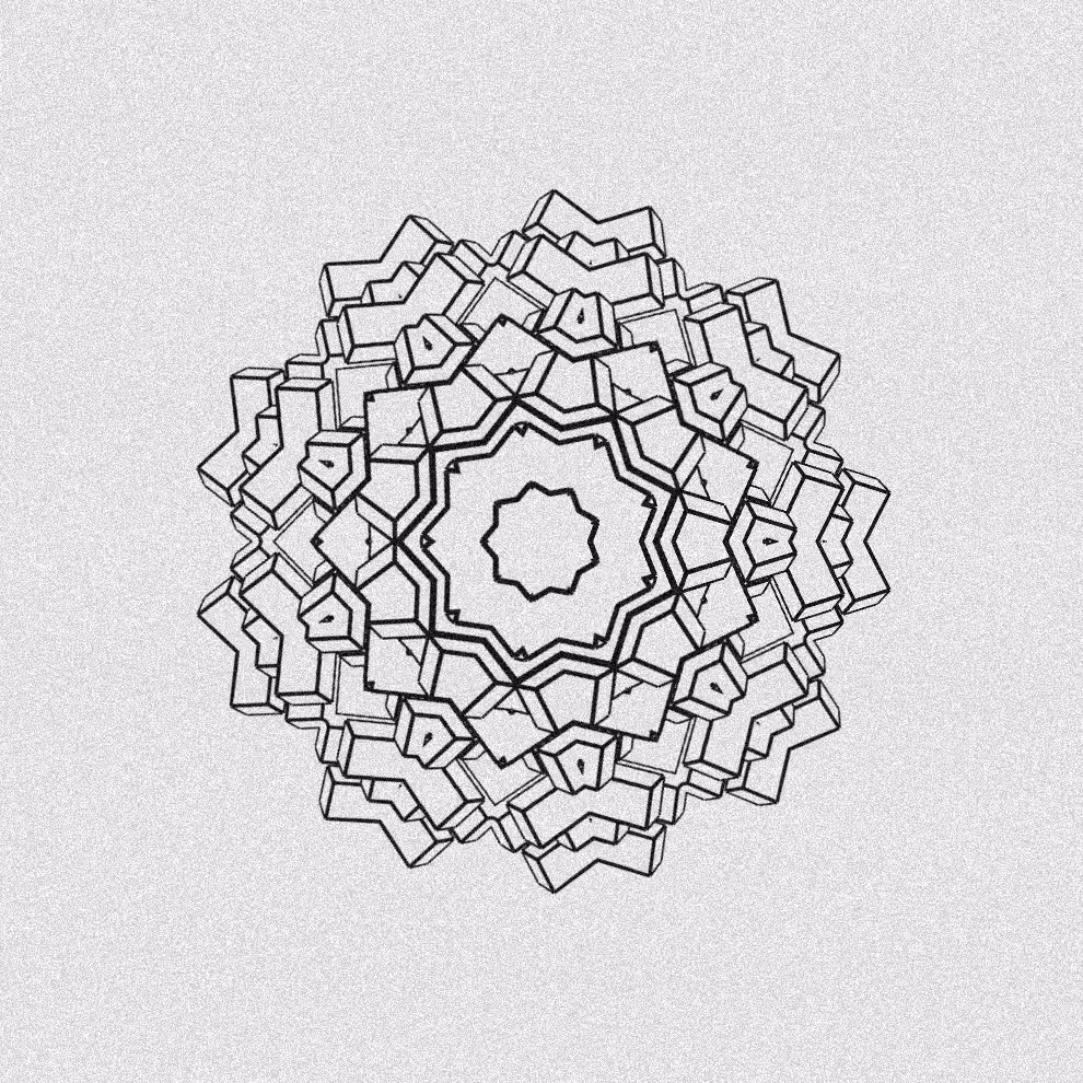 Monochrome Kaleido #264