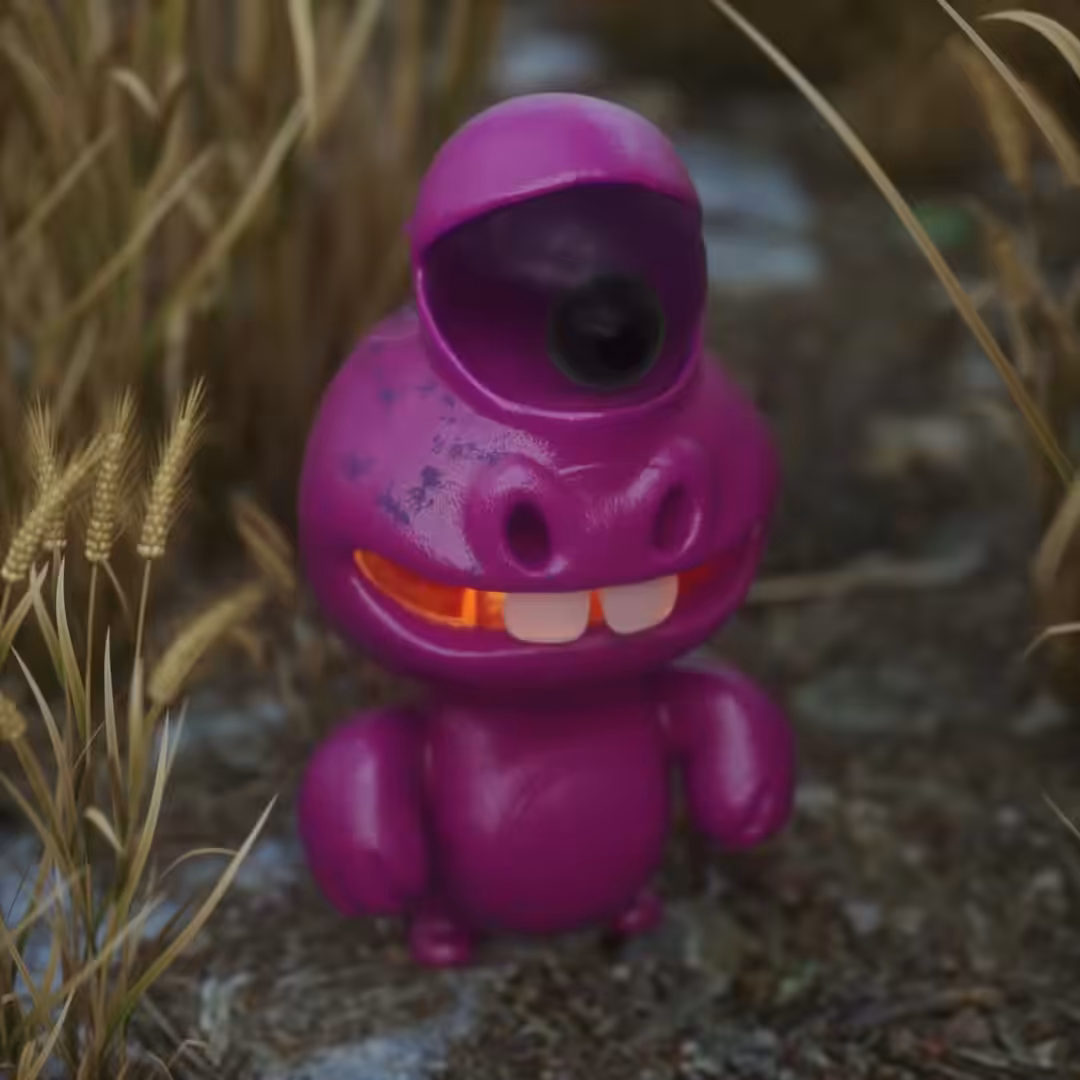 Little one-eyed monster