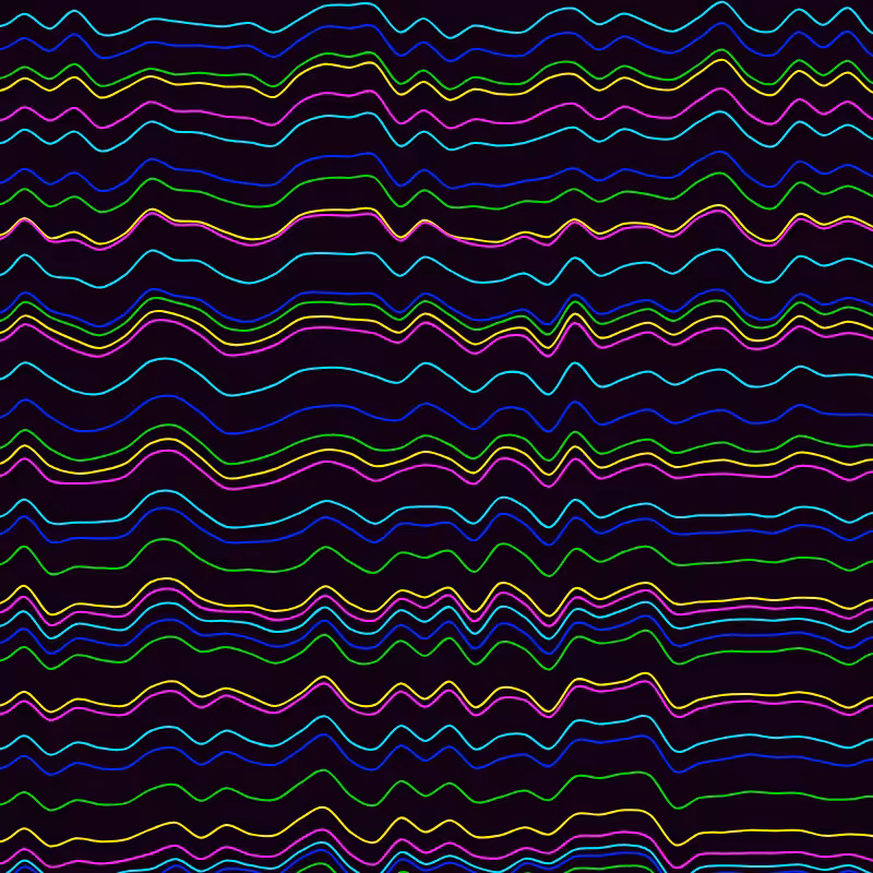 Mountains Waves and Valleys #8