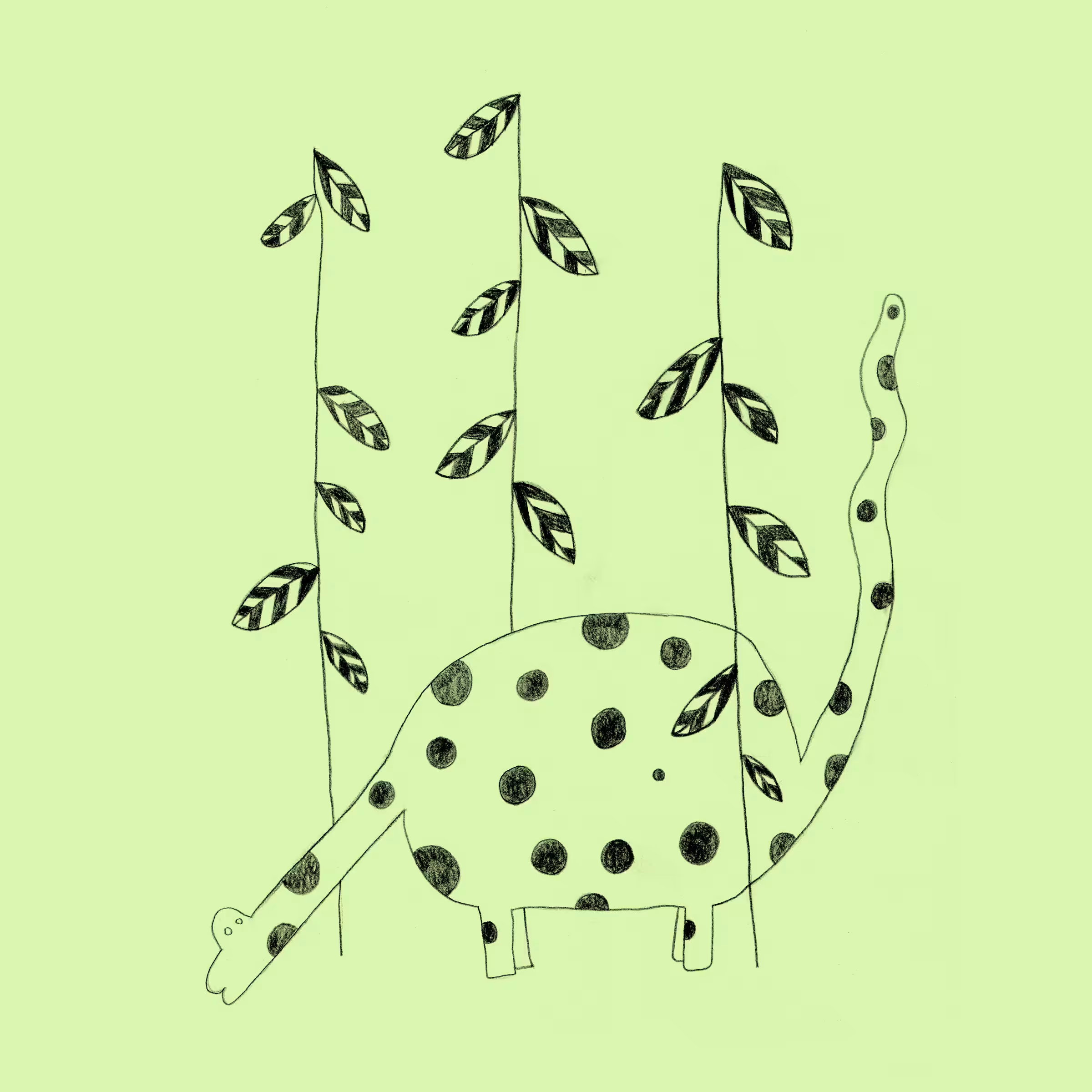 Pflanzen Dino