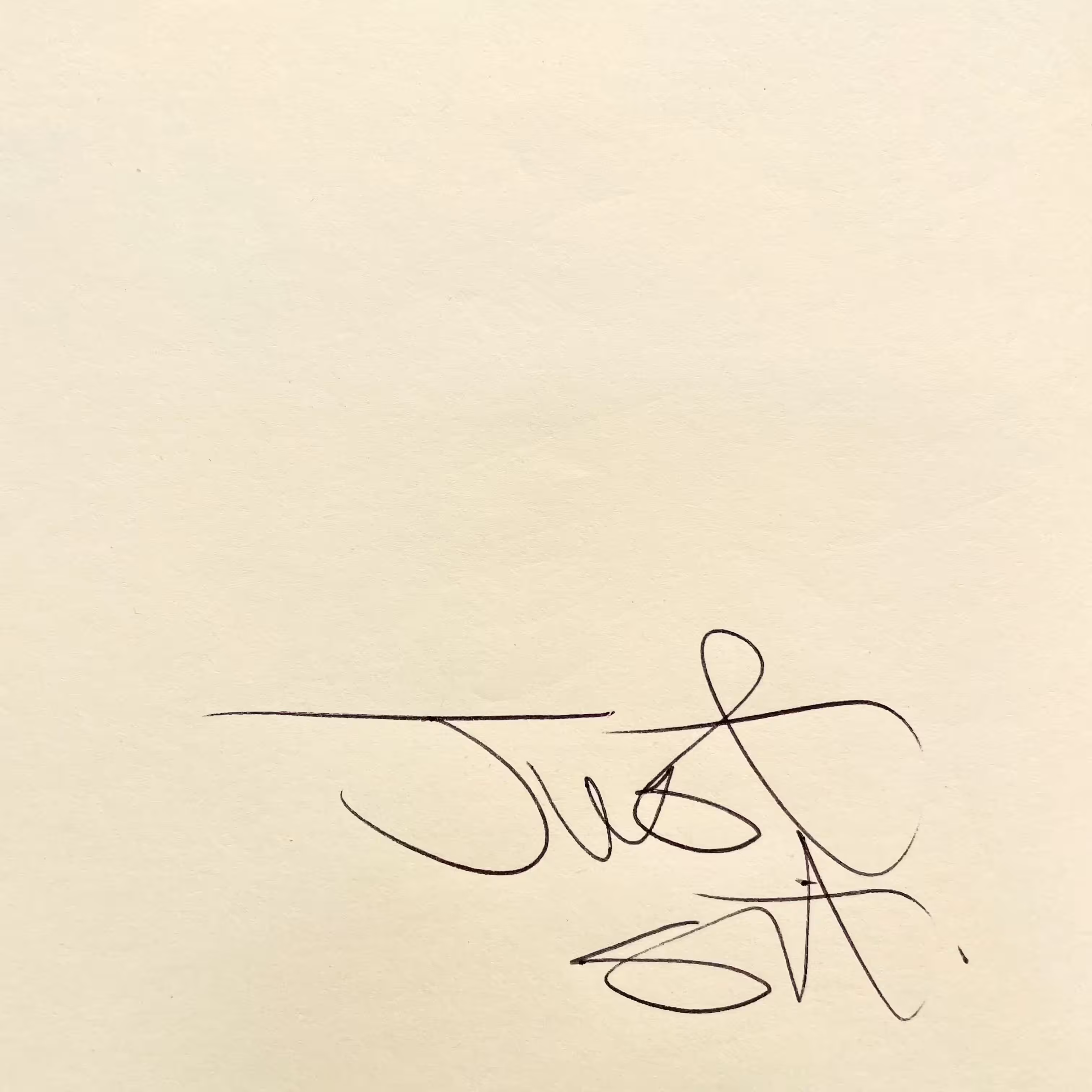 CALLIGRAPHY #12 - Just sit.