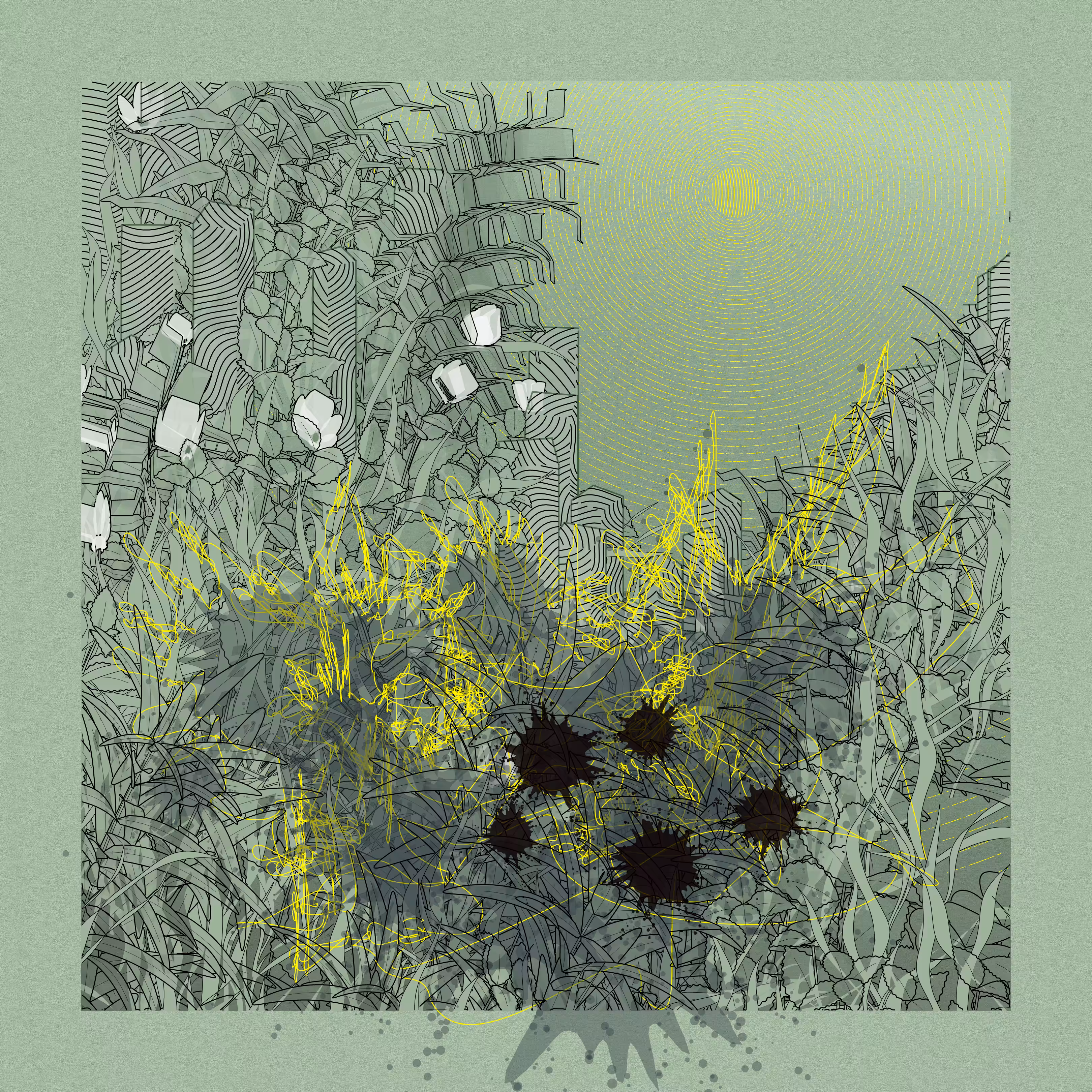 Landscape with Carbon Capture #5073