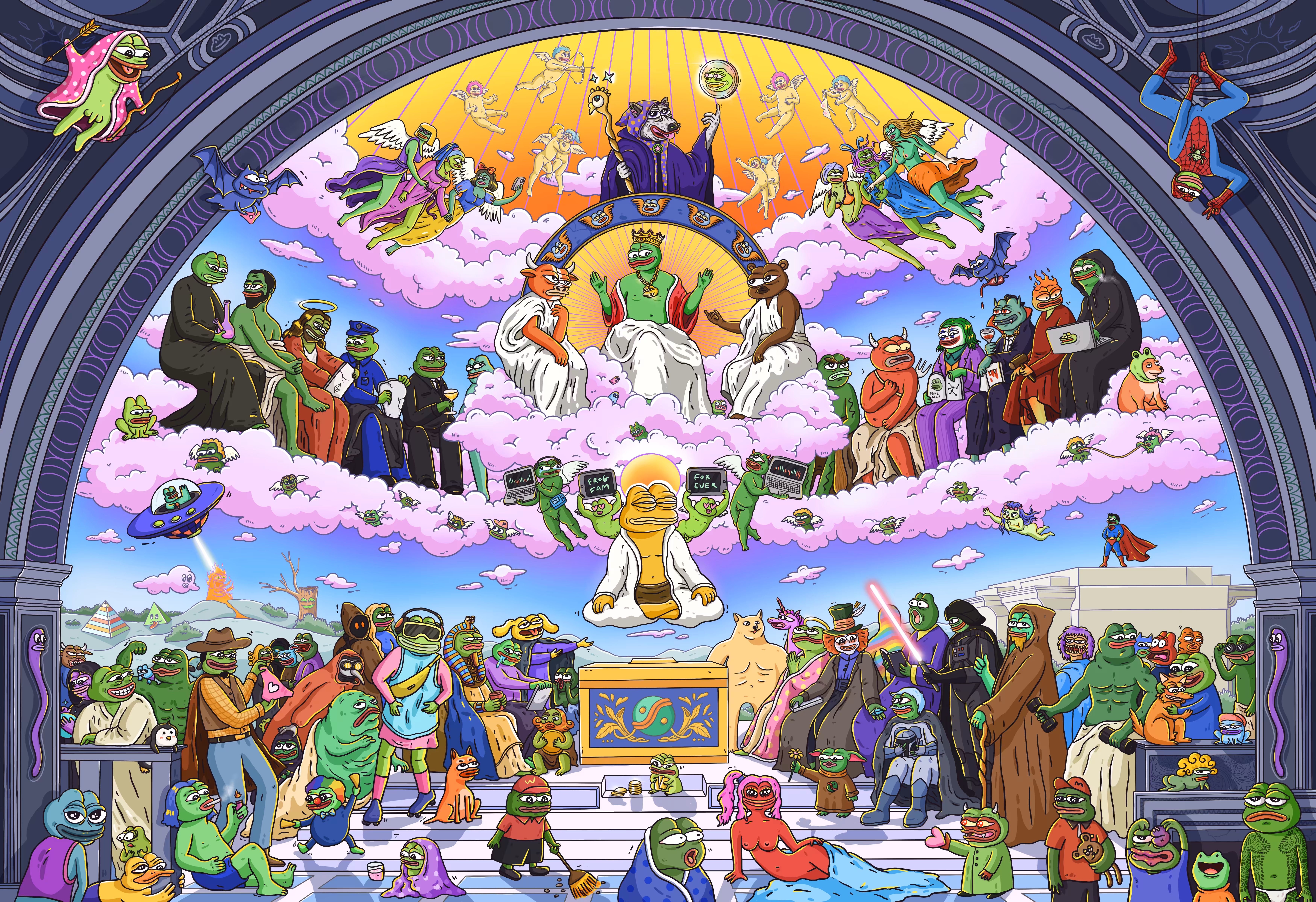 Legend Of The Grail Pepe ⚱️