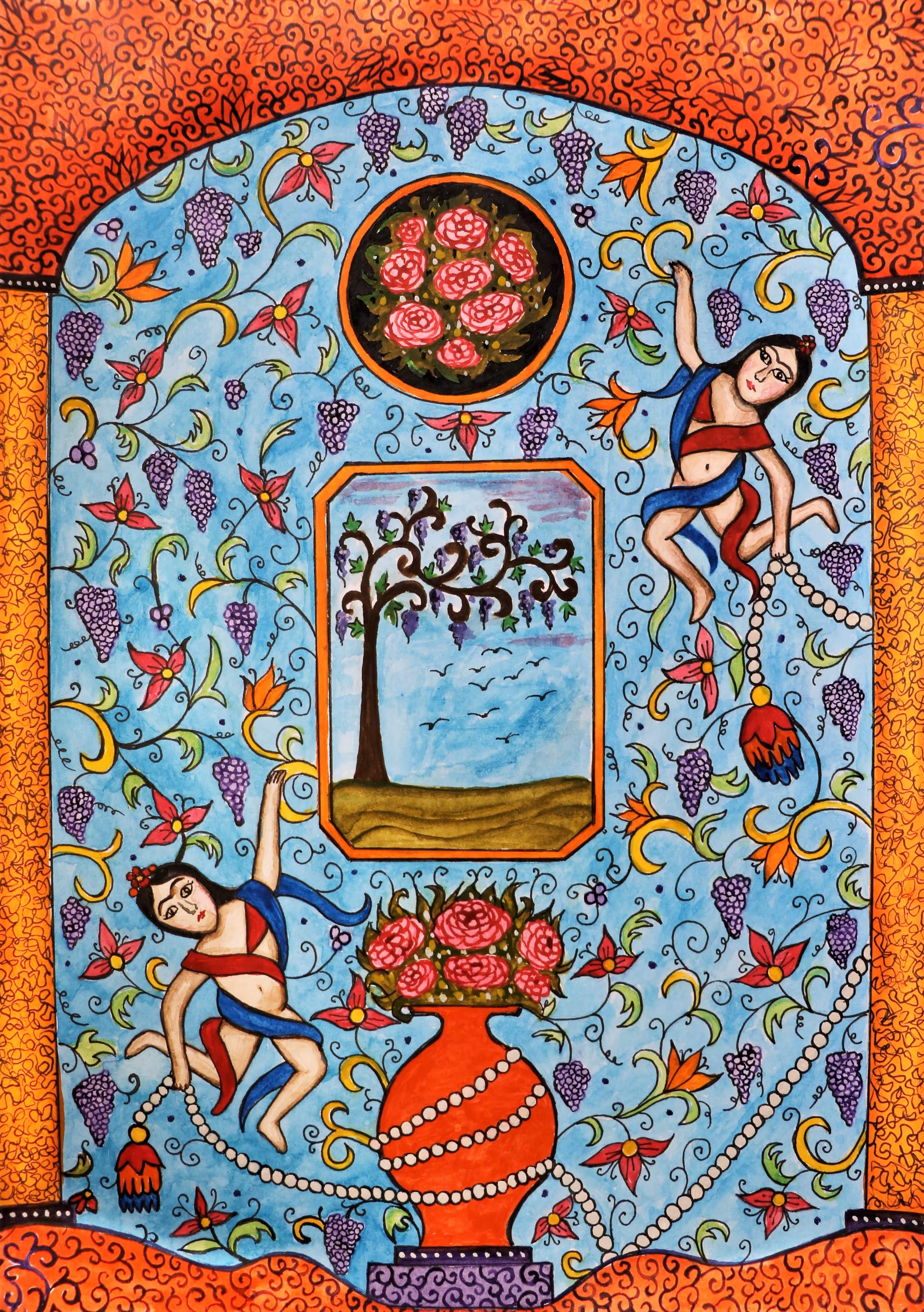 Grape garden