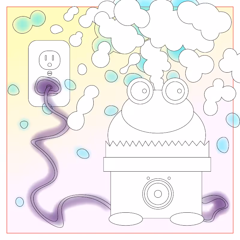 Frog Humidifier #58