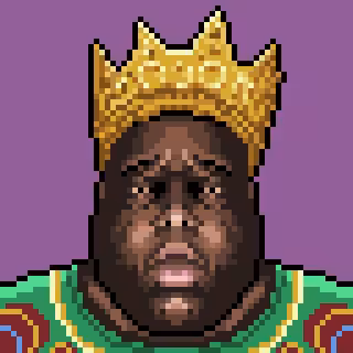 CryptoSlebs #018 Biggie Smalls Notorious B.I.G 1/1