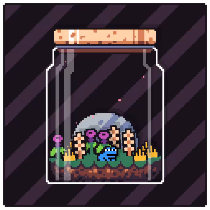 Toad Terrarium #238