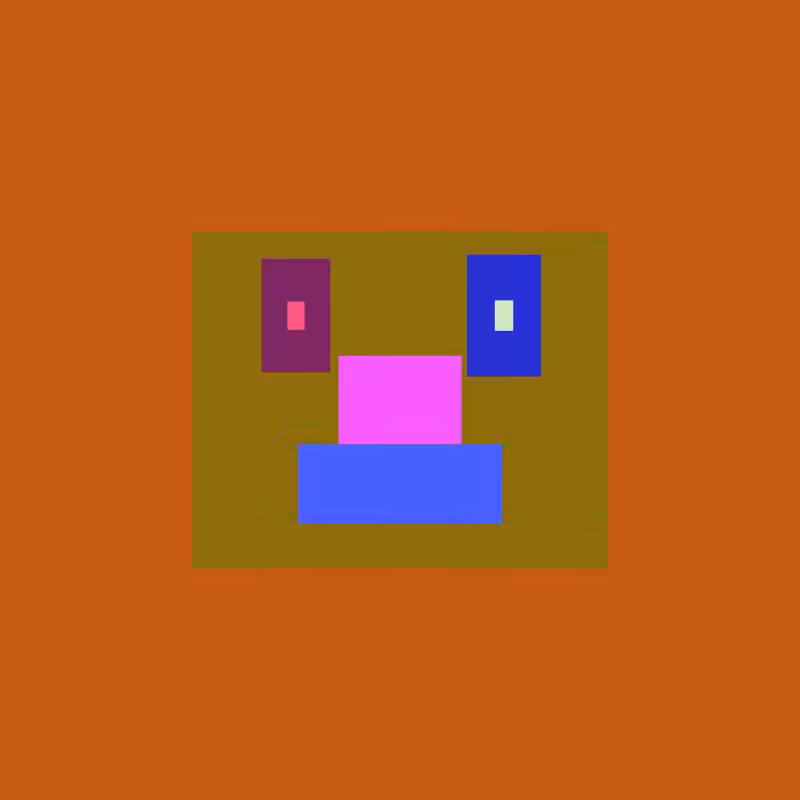 "make a robot face" #9