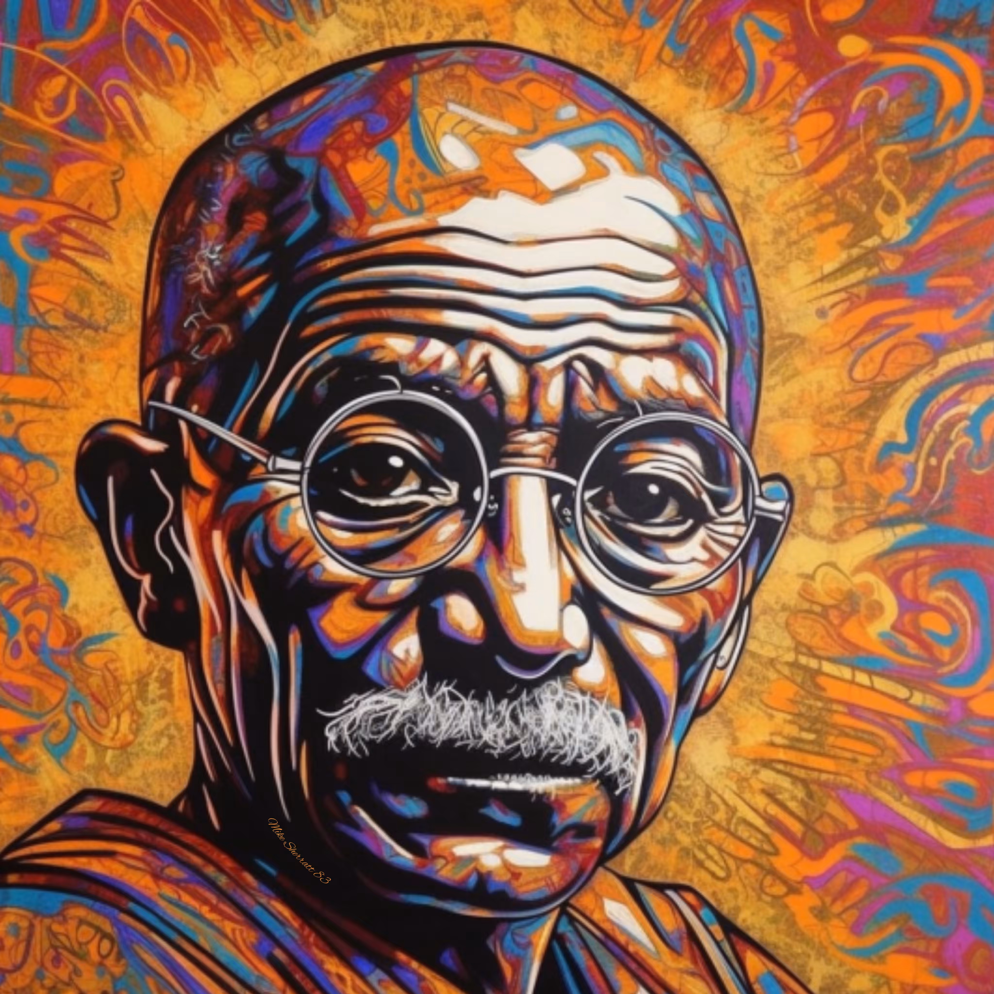 Mahatma Gandhi - Inspiring Idols - 02