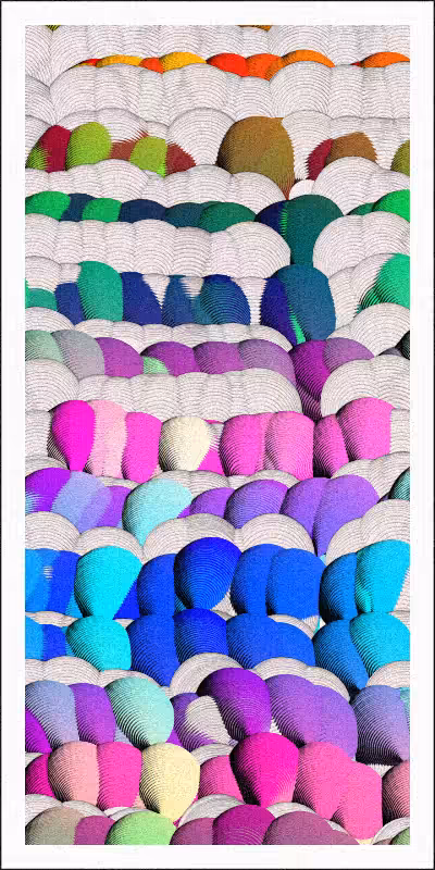 Balloon Field on Clouds #83