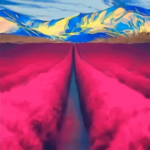 Generated Glitch Landscape #103