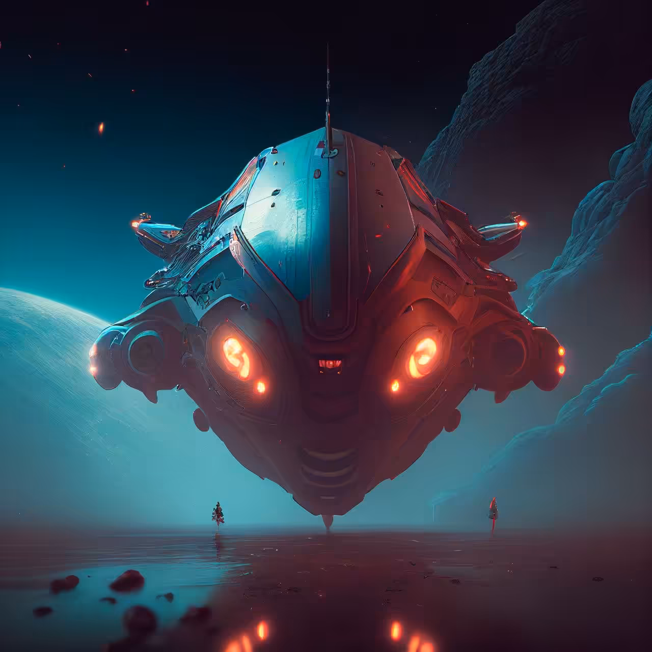 #130 oMotion spaceship AI