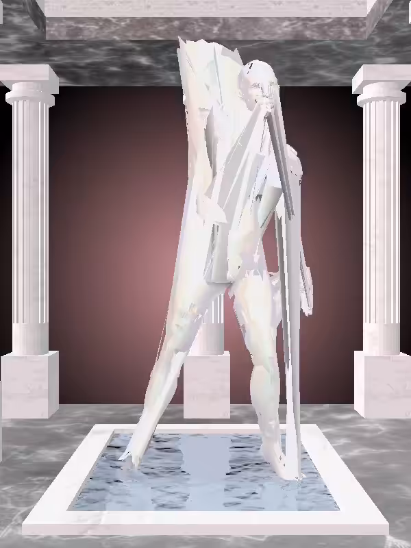 HeavenComputer: The Jazzy Dusky Pale Pink Man #1509