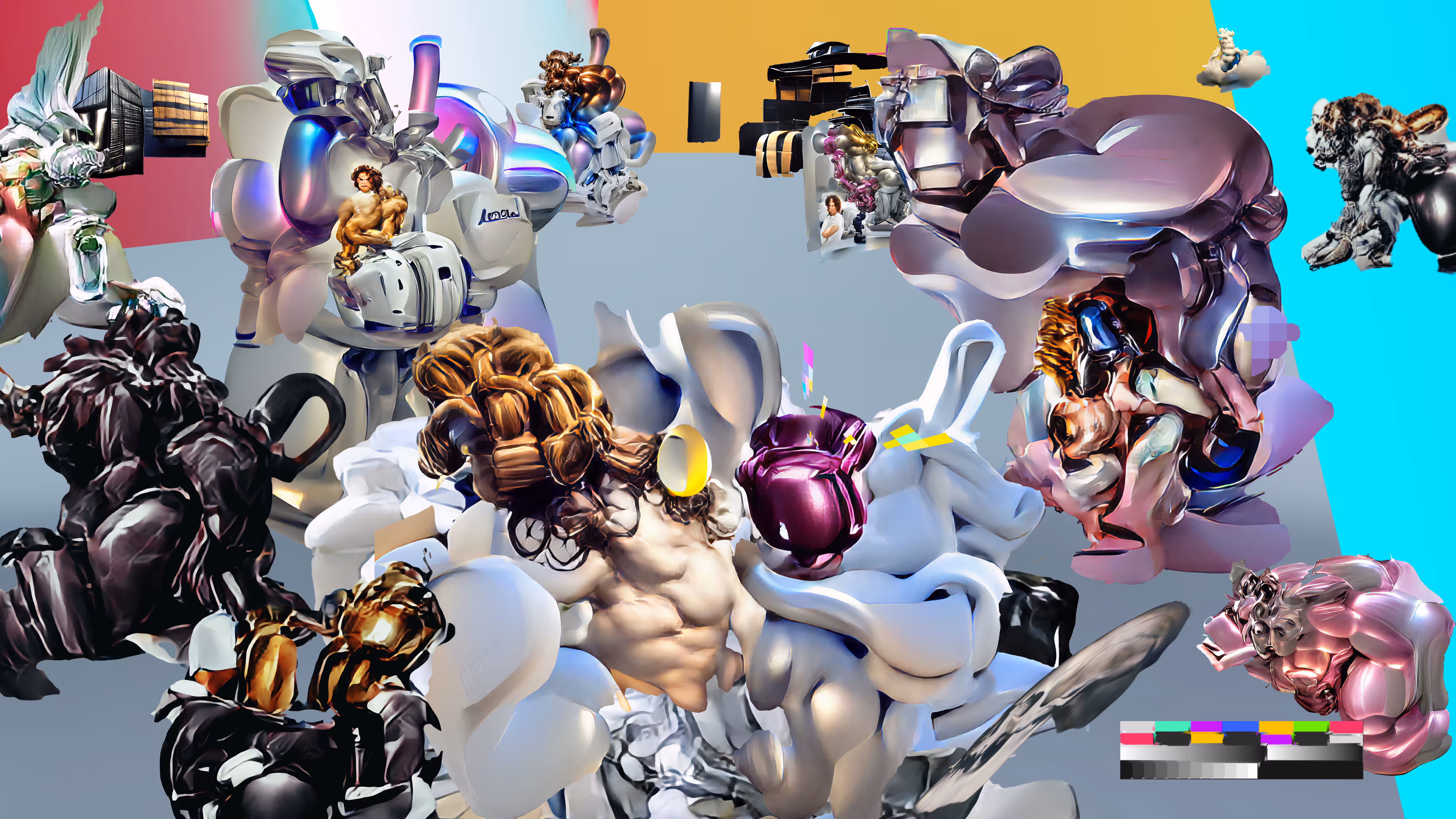 NEO Sculptures lluminating/Gas