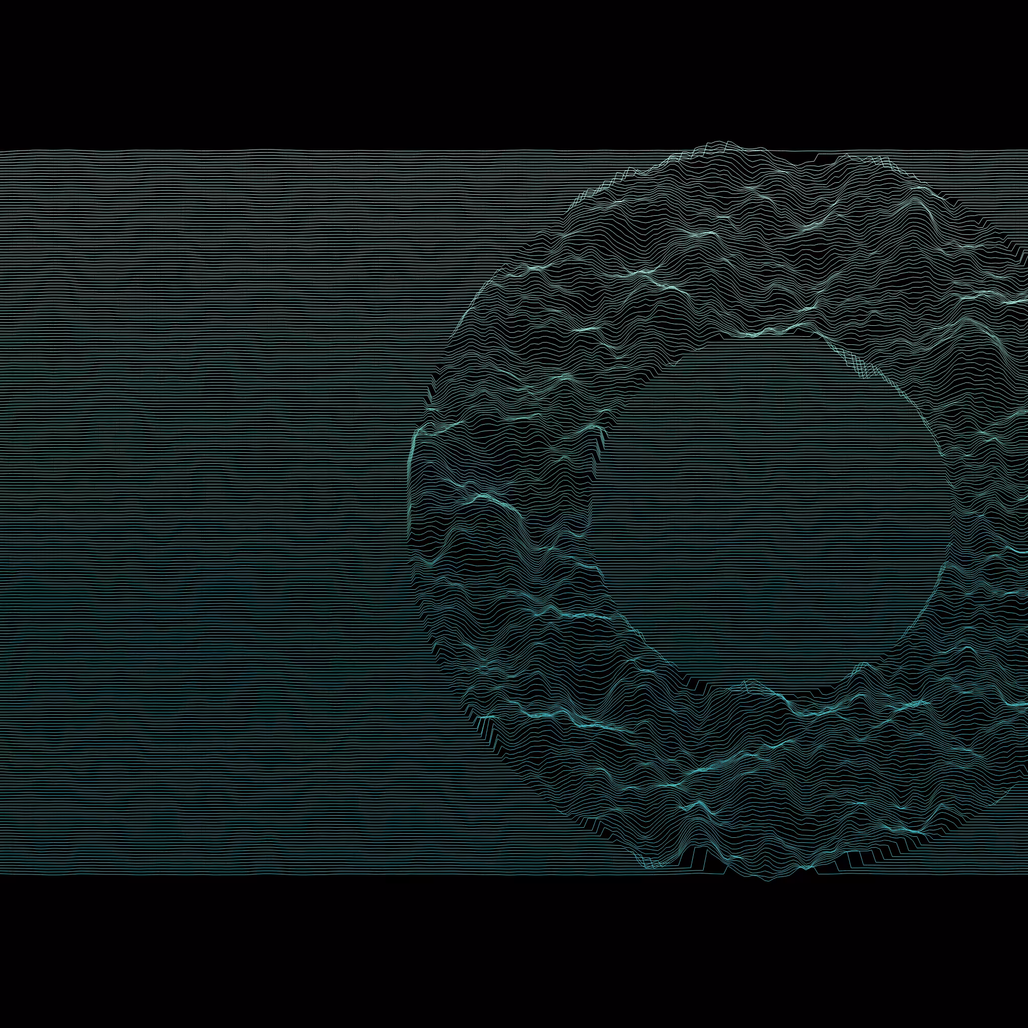 Waves Circle (For Plotter) #72