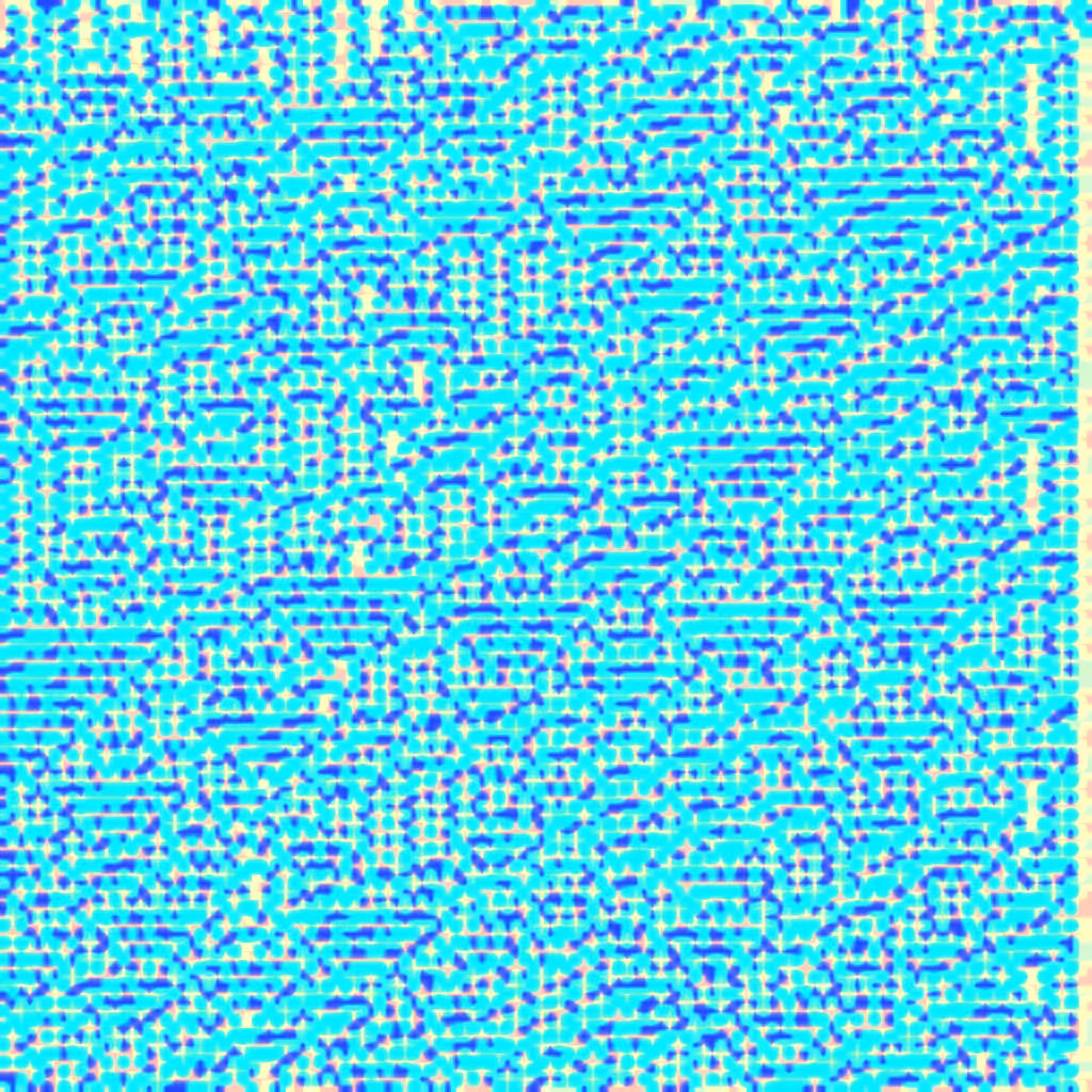 Blending Neighbors Cellular Automata #32