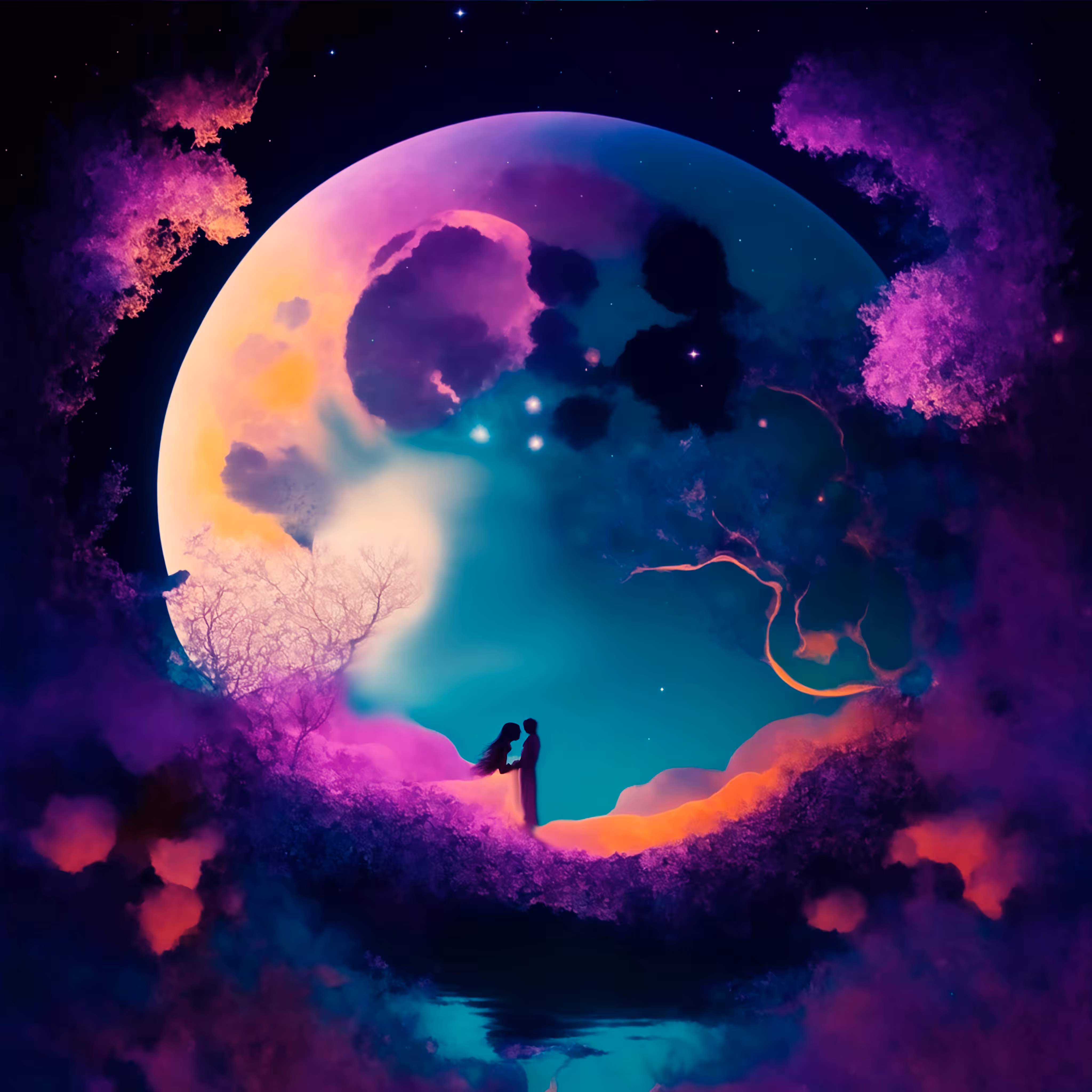 "Under the Moonlight🌙✨"