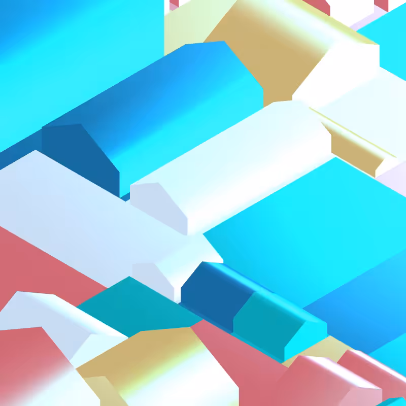 Geometric city #58