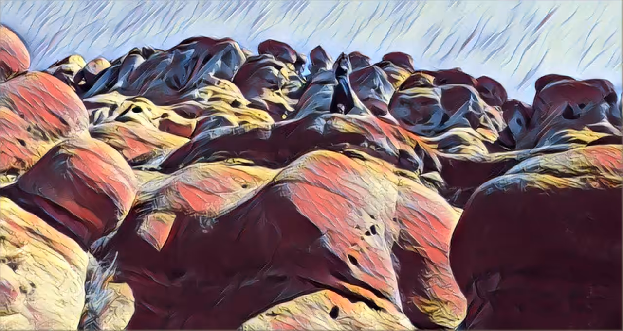 A girl in the heart of the mountain