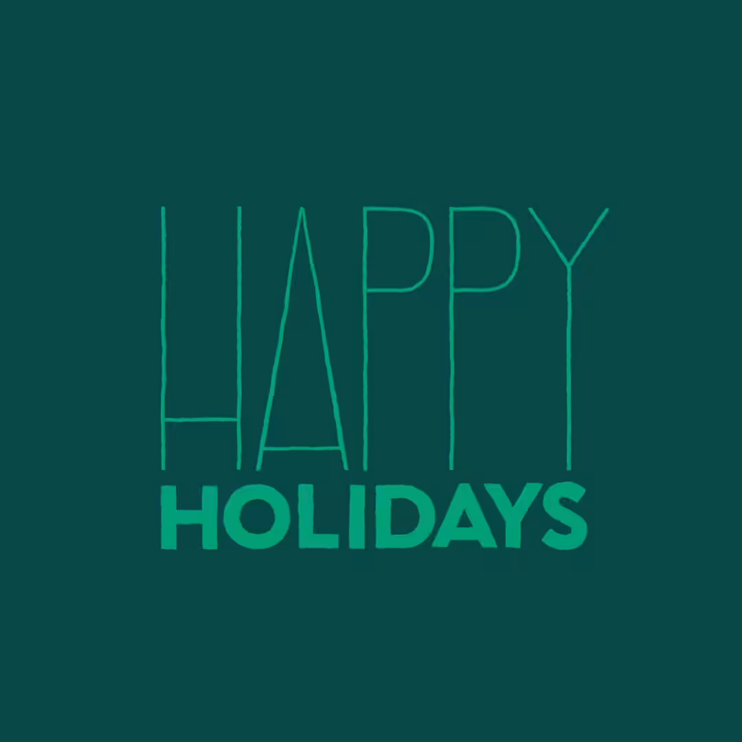 Happy Holidays