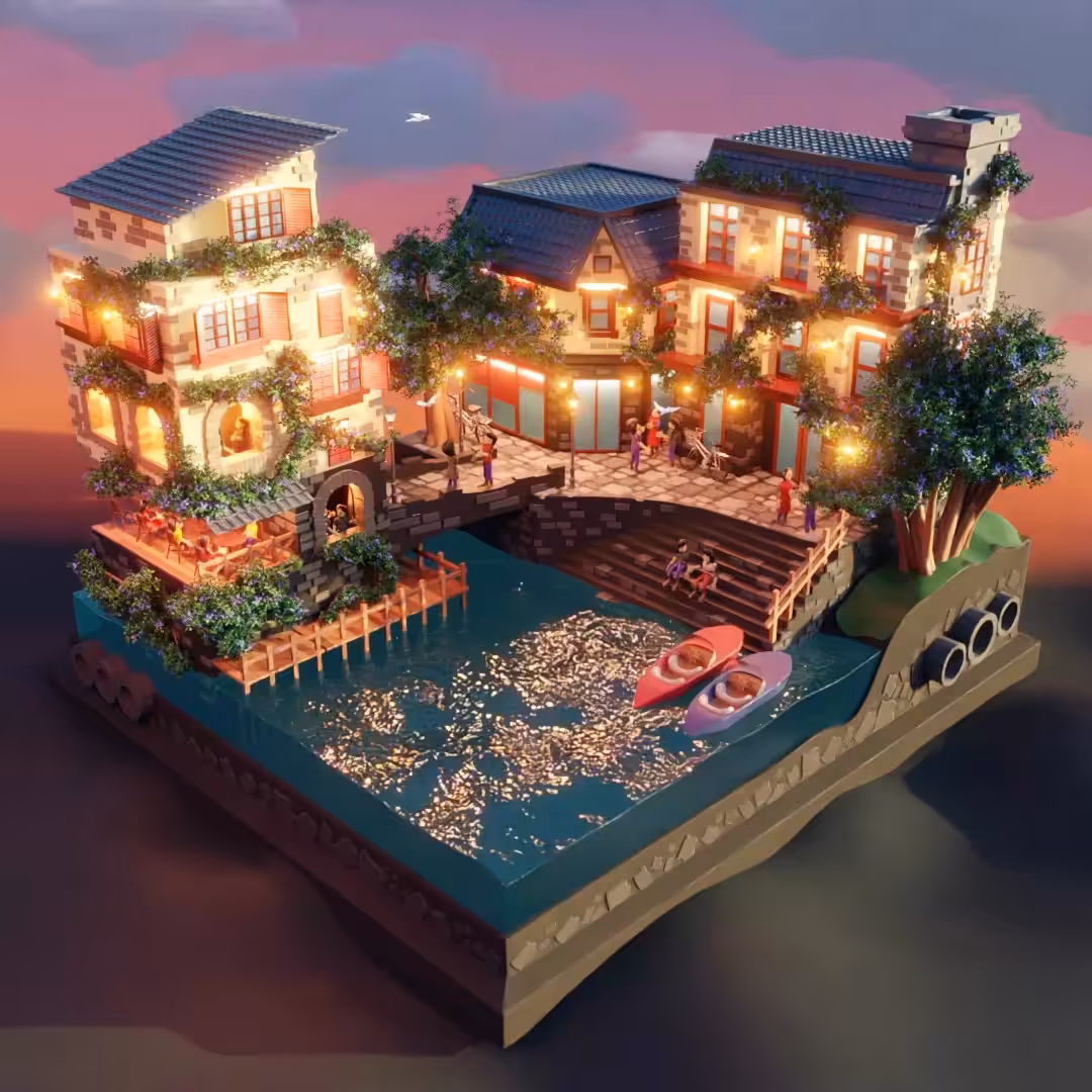 Watery Town