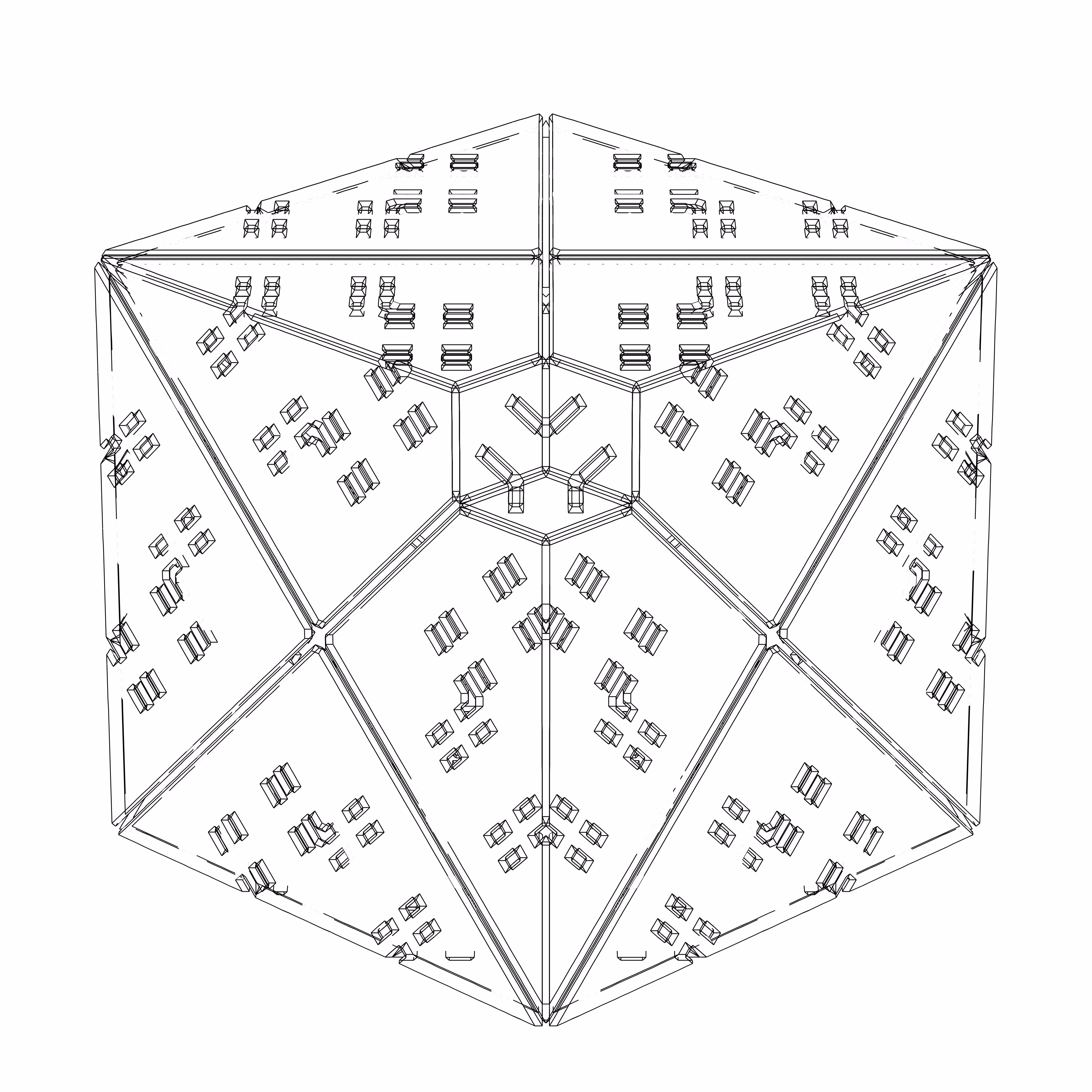 LL21 Alien Art Cube #705