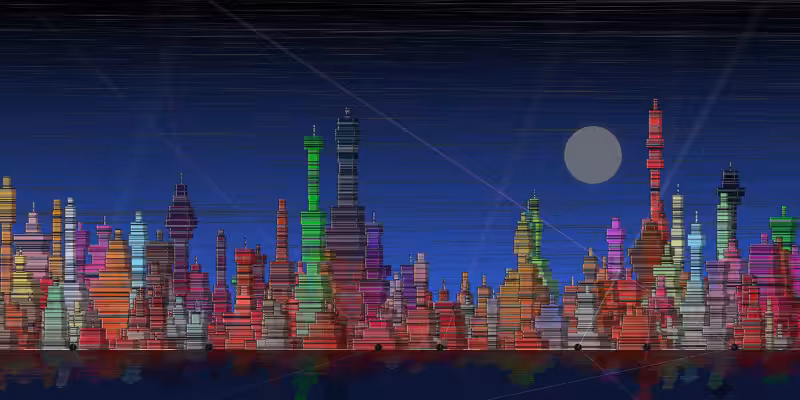 Fictional Cityscapes #76