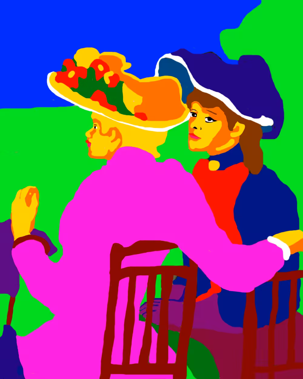 DIGITAL PAINTING: Mesdames 