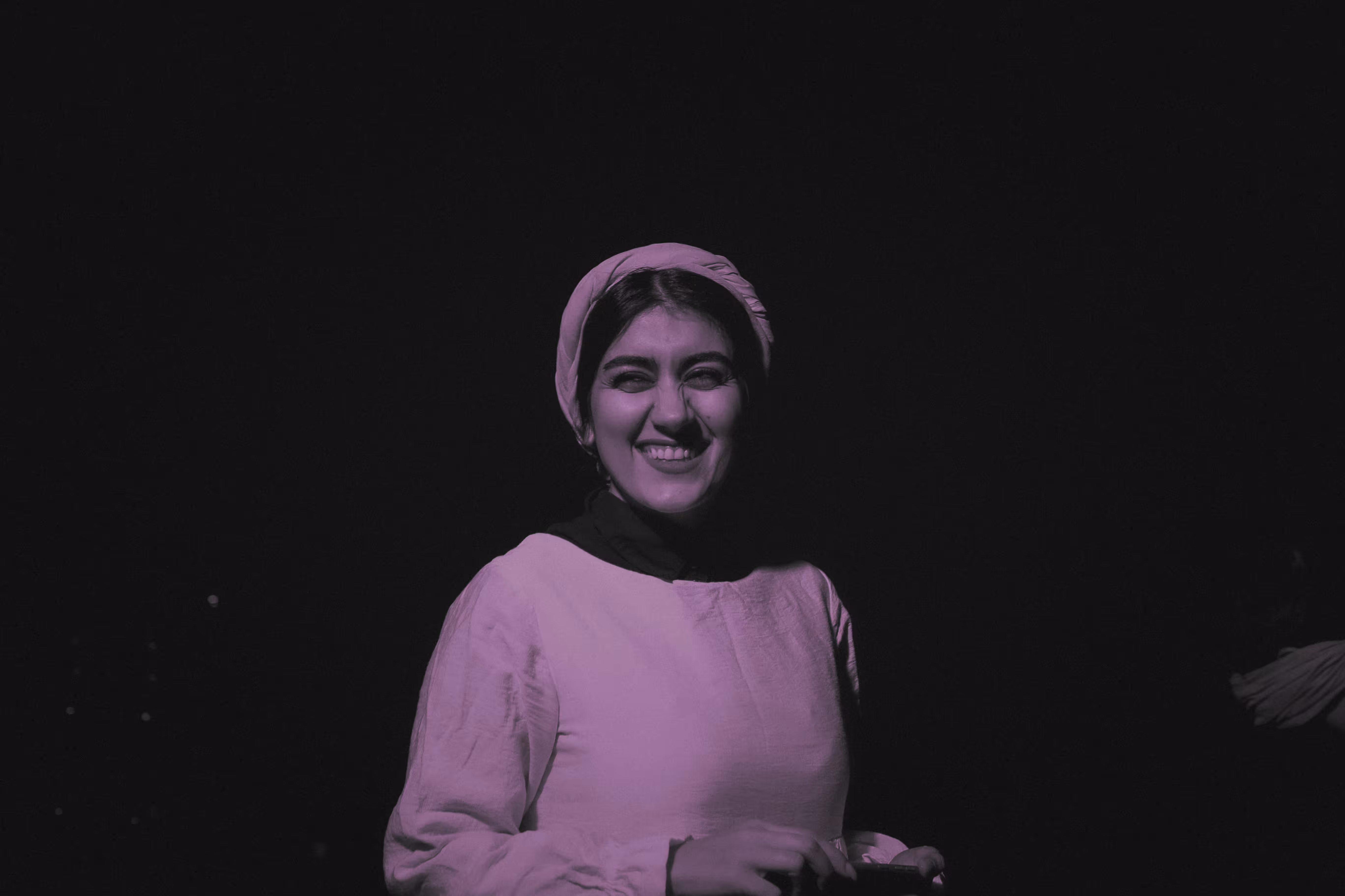 The woman