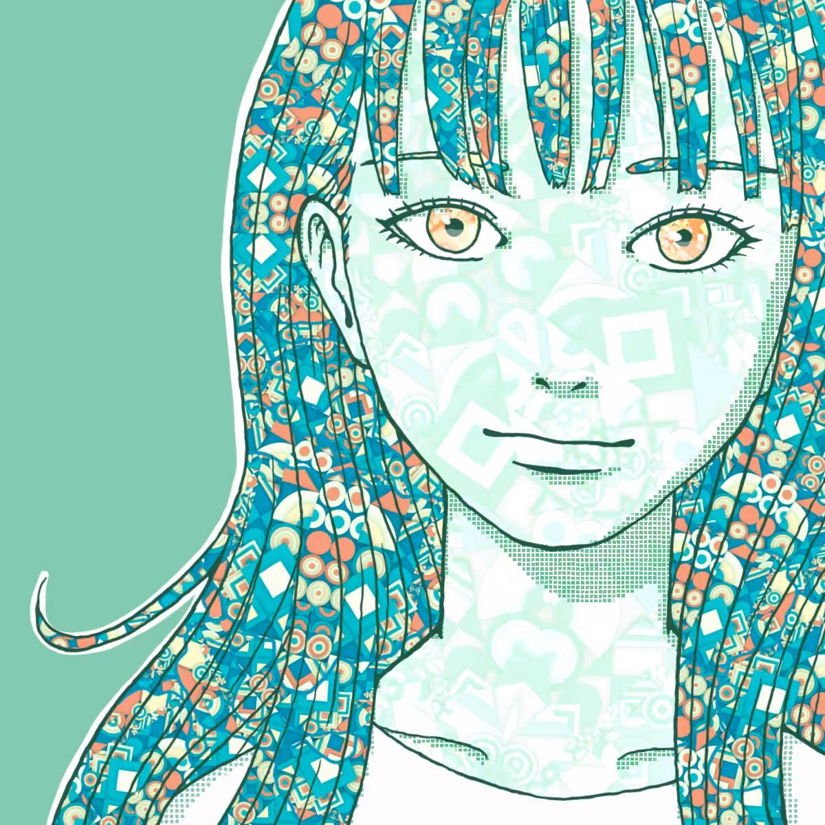 Generativemasks Girl #9758