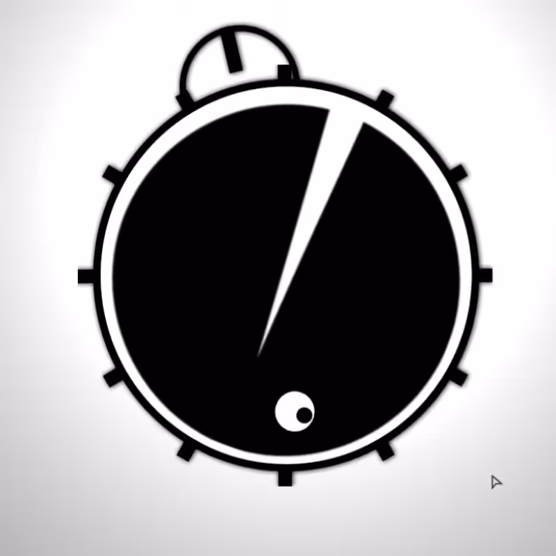 Ladybird Clock