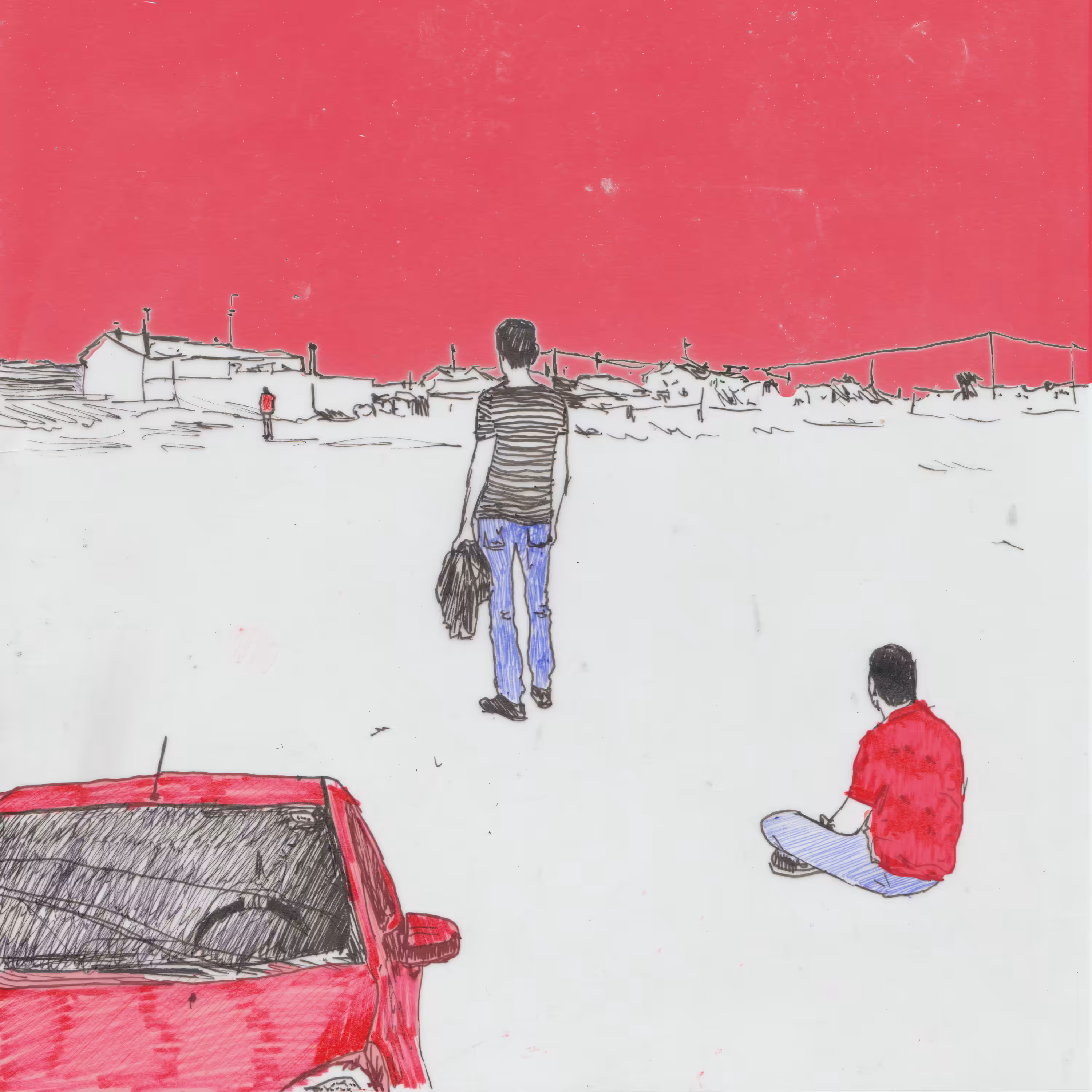 red sky