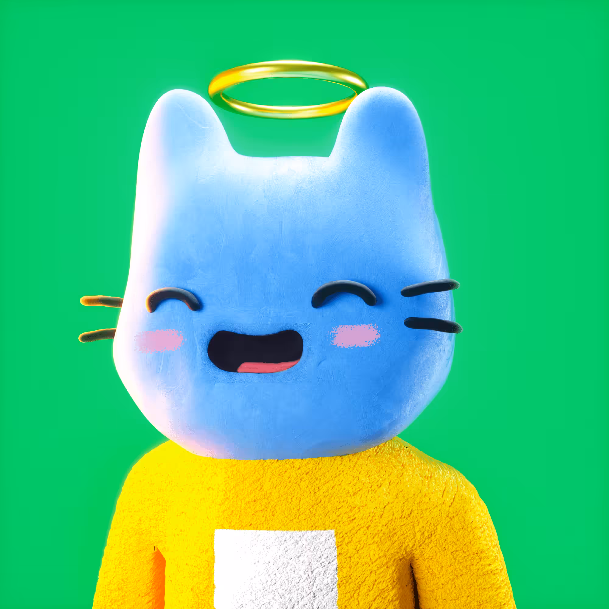 Cool Cat 3D #7691