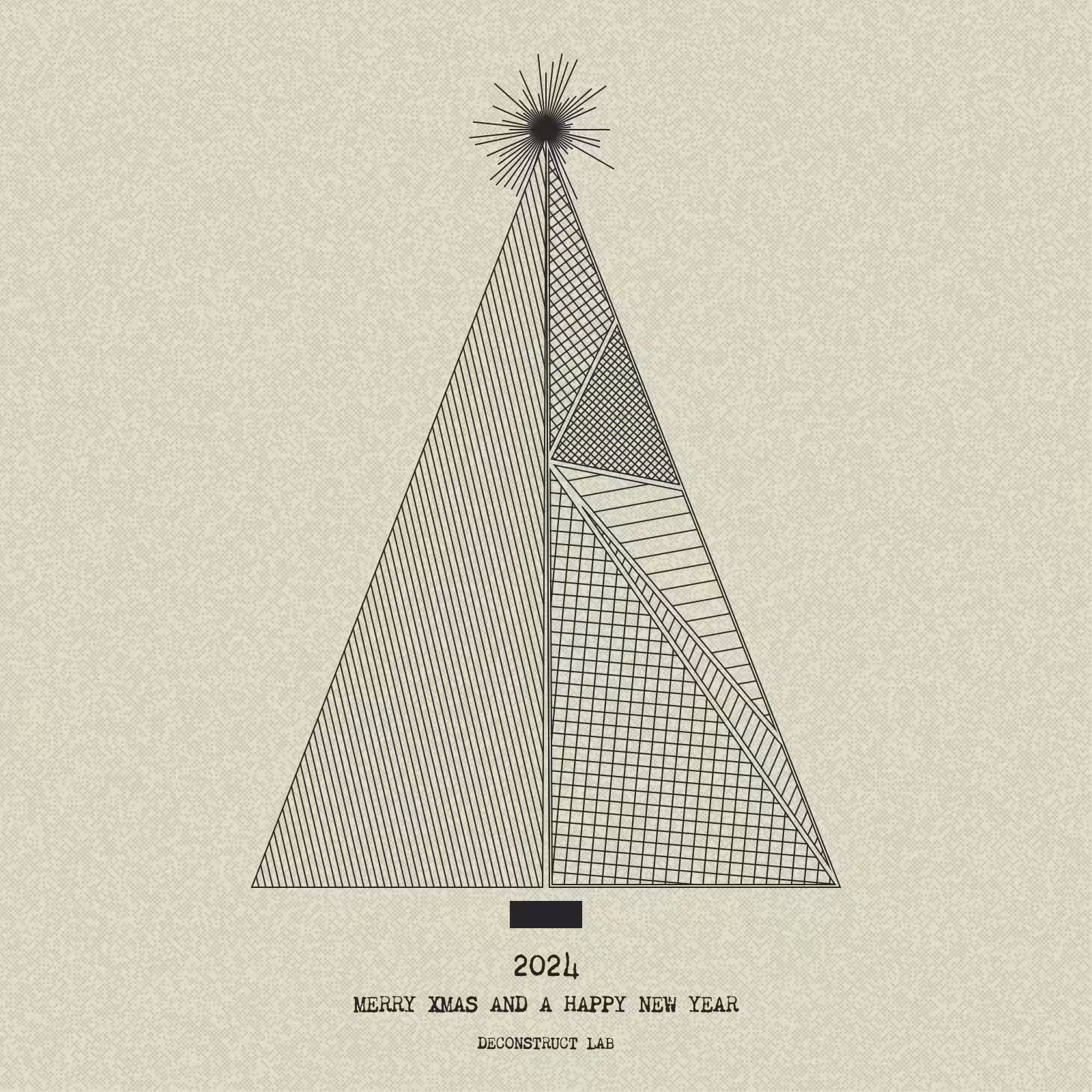 Have Yourself a Merry Little Geometric Tree #249