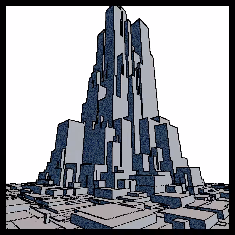 Crystal forest #10