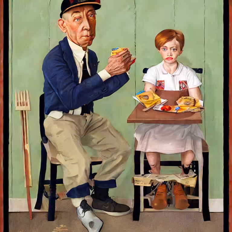 A meal for two