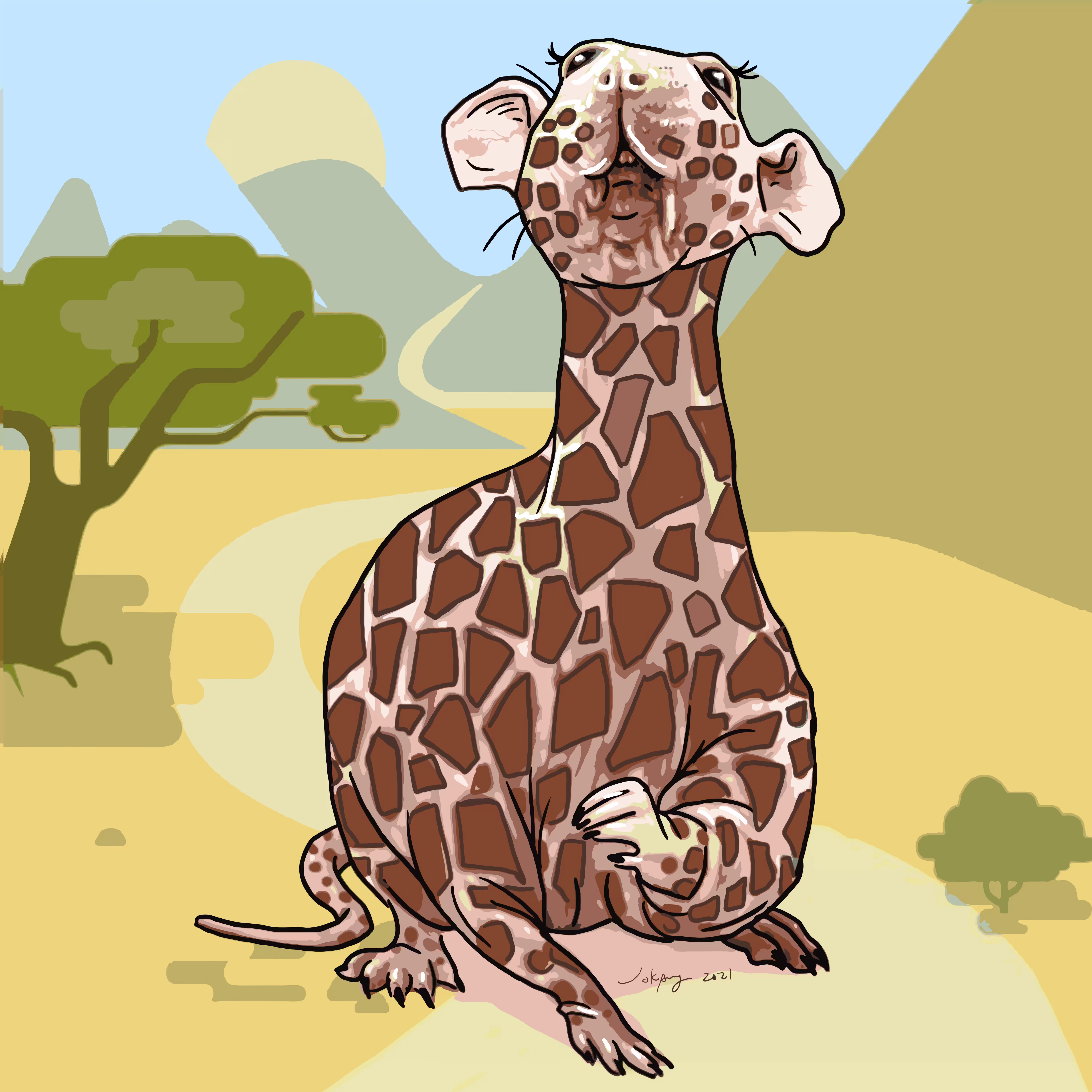 rat giraffe