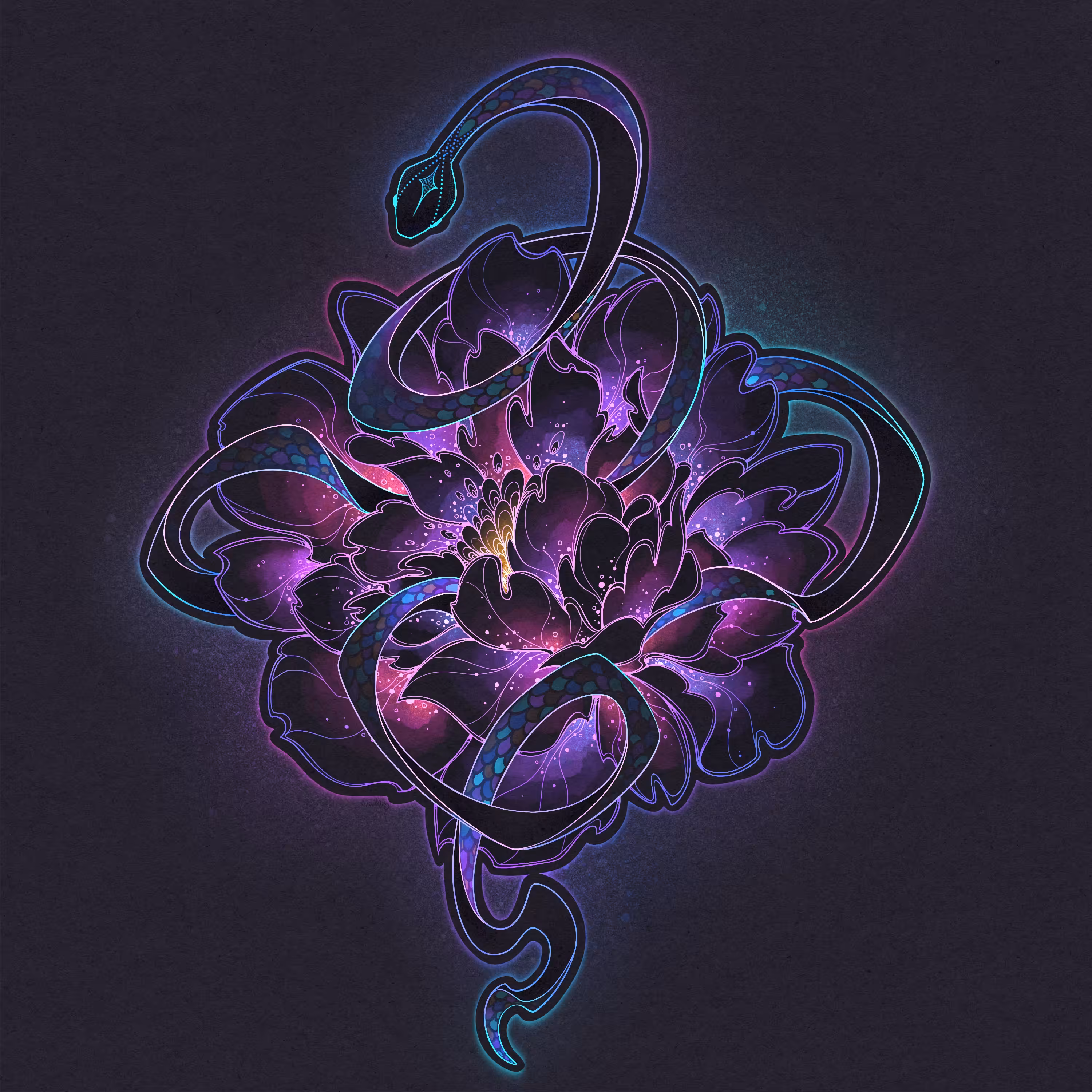 Neon Snake 
