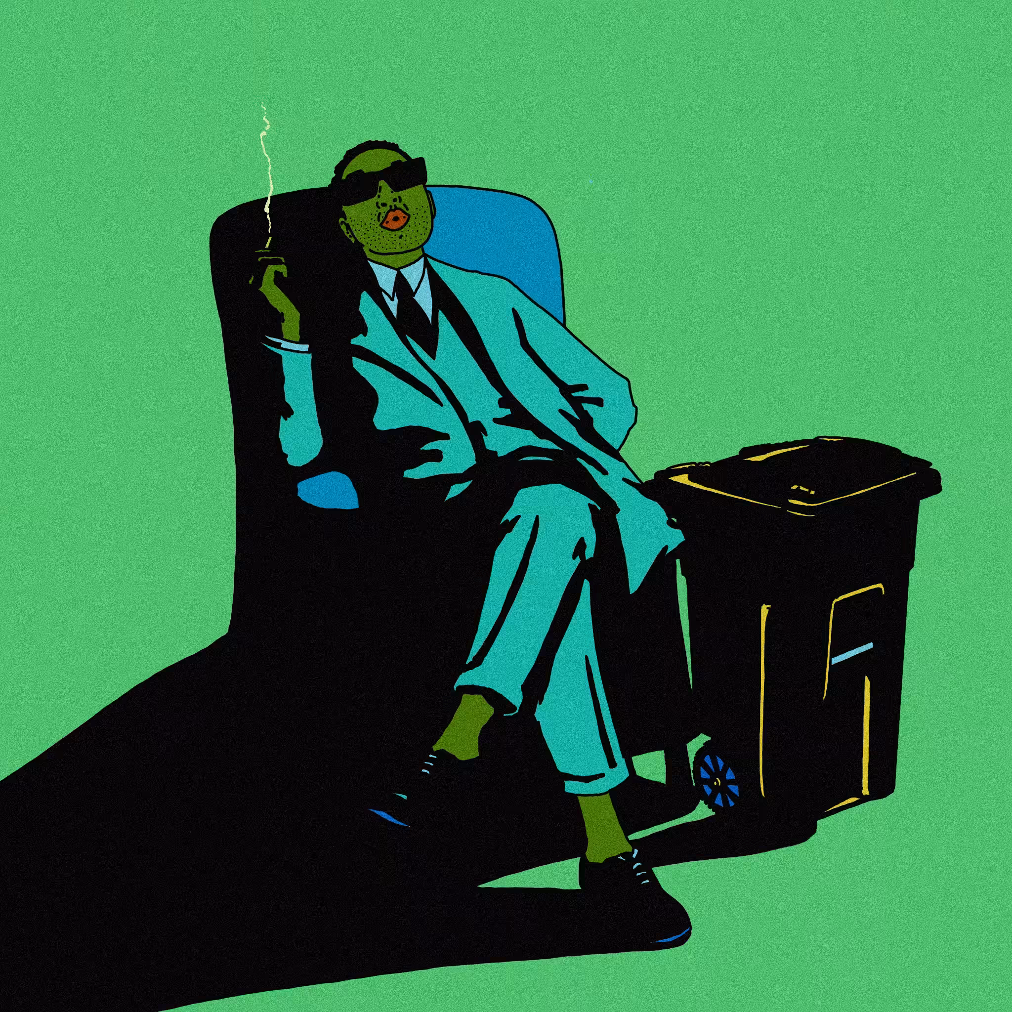 FIRESIDE SMOKE BESIDE A SMALLISH TOTER DRAWN OVER A GOOGLE’D PHOTO OF ROBNESS