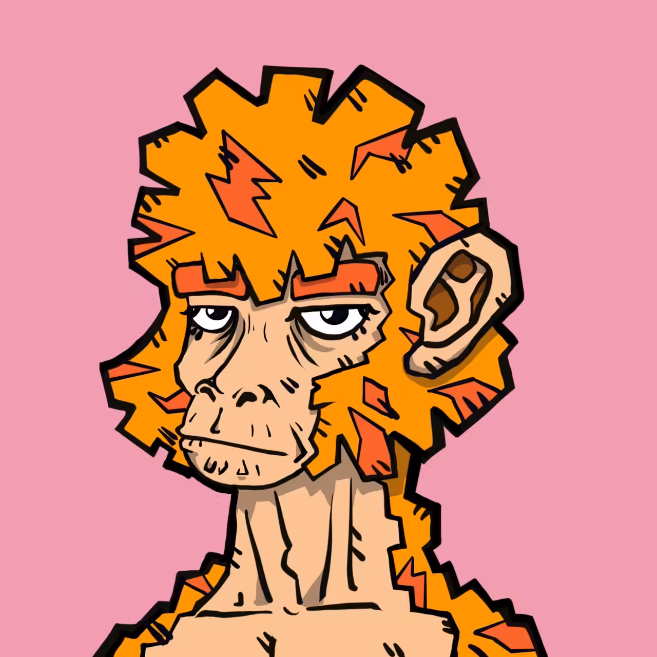 Stone Chimp Tiger