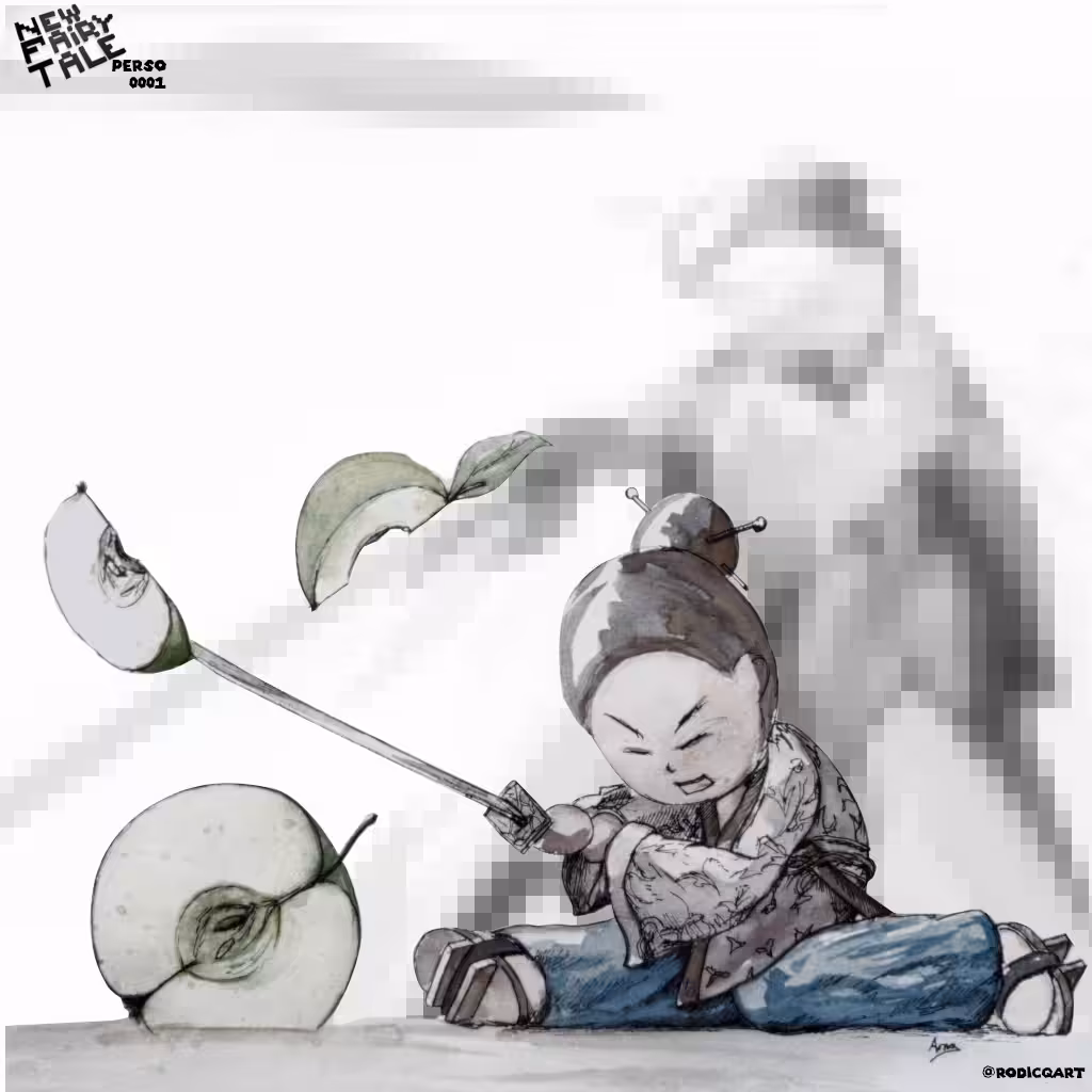 Little Character 0001 : Samourai