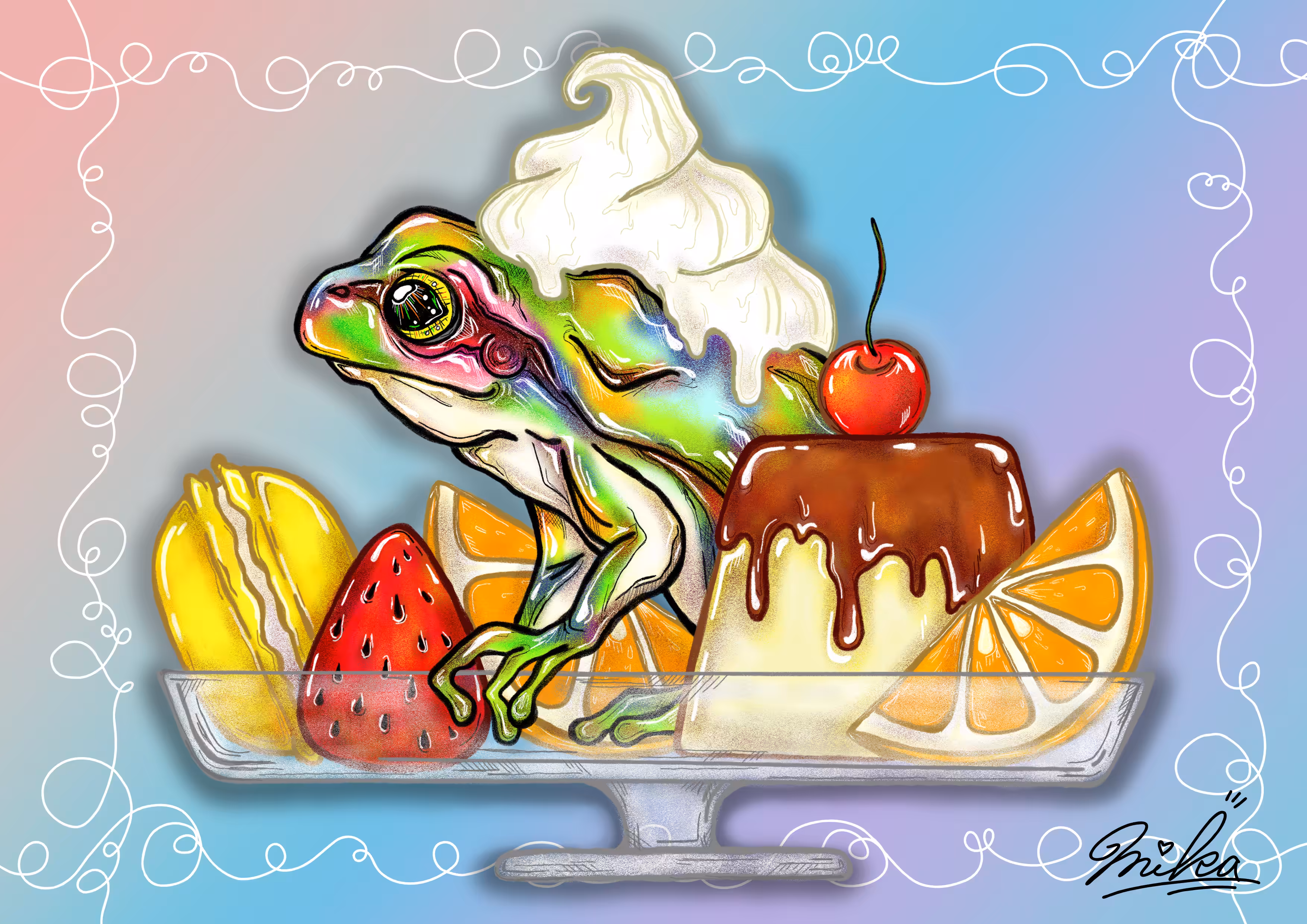 Frog à la mode