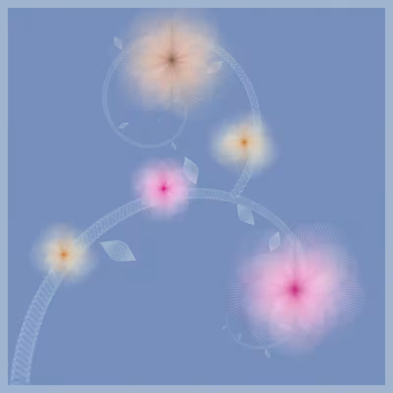 Fairy flower pattern #50
