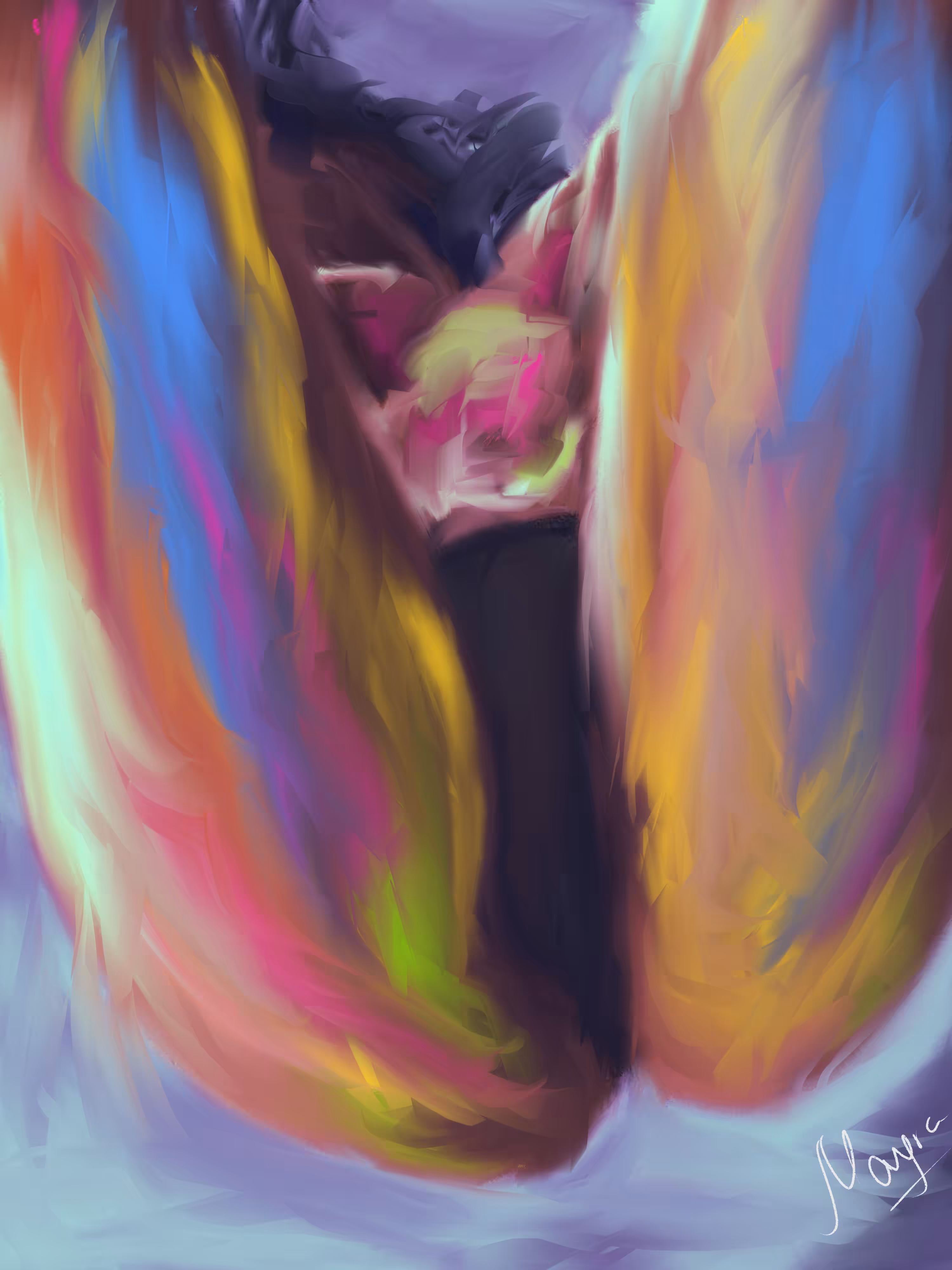 V