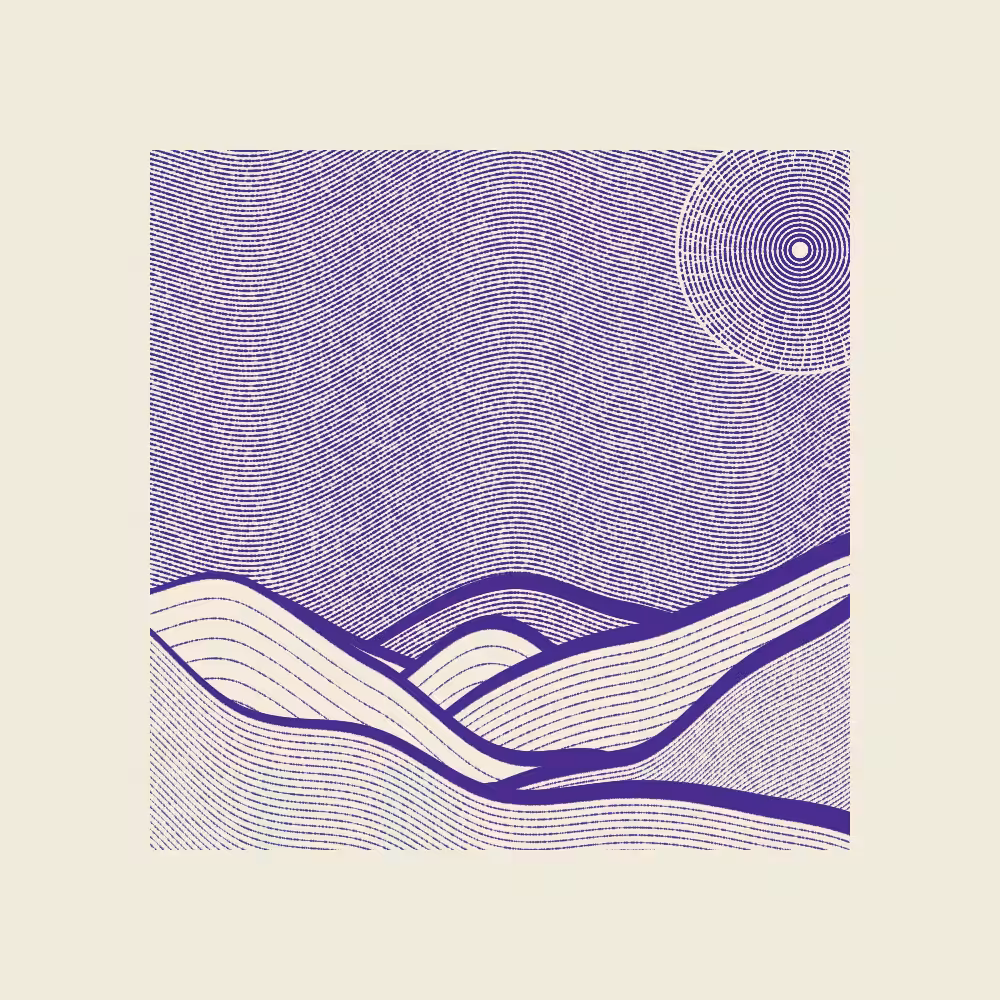 One color sketch #35
