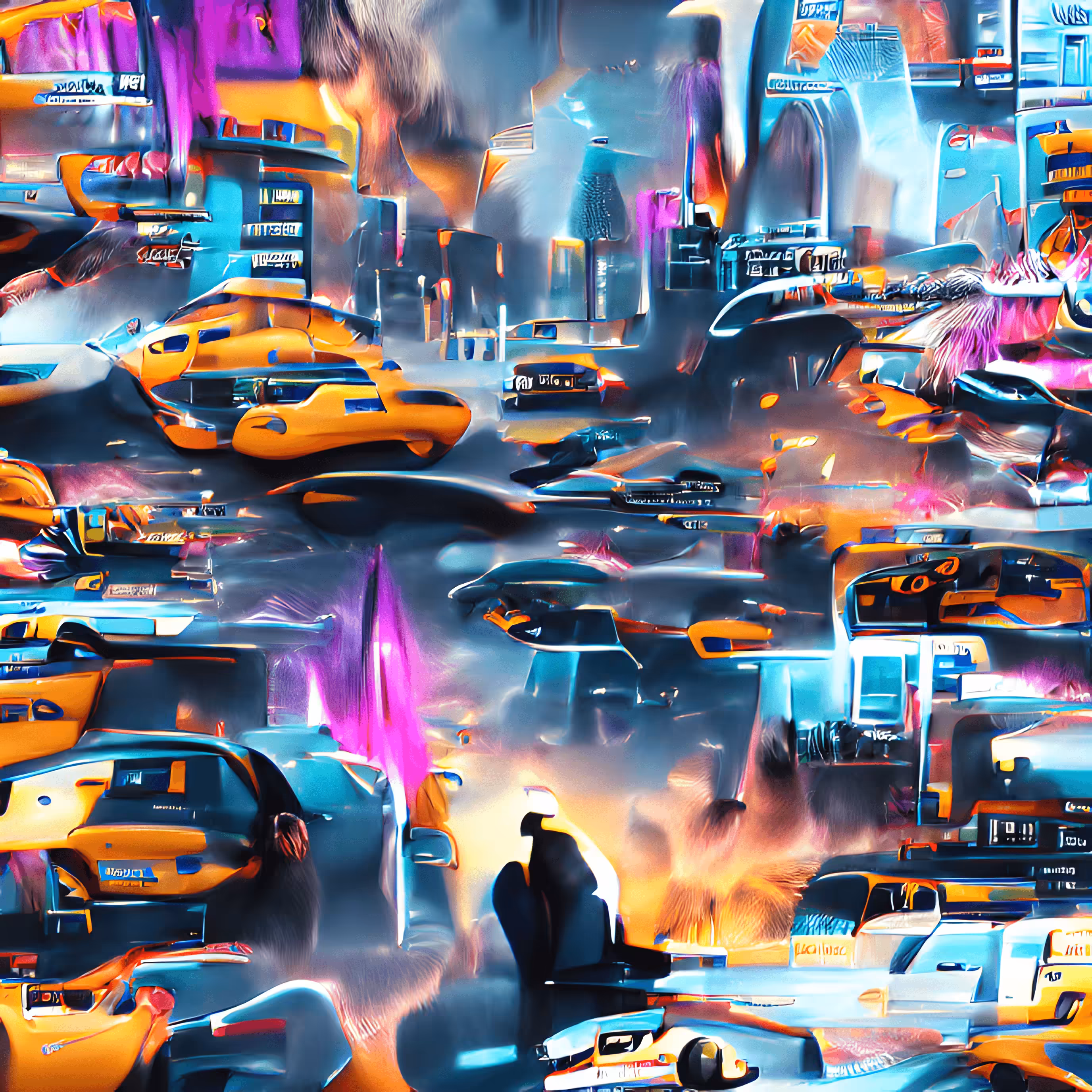 Armageddon in a Futuristic New York City