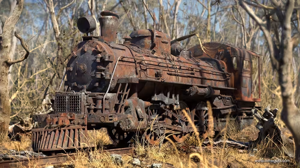 Steam locomotive_side view