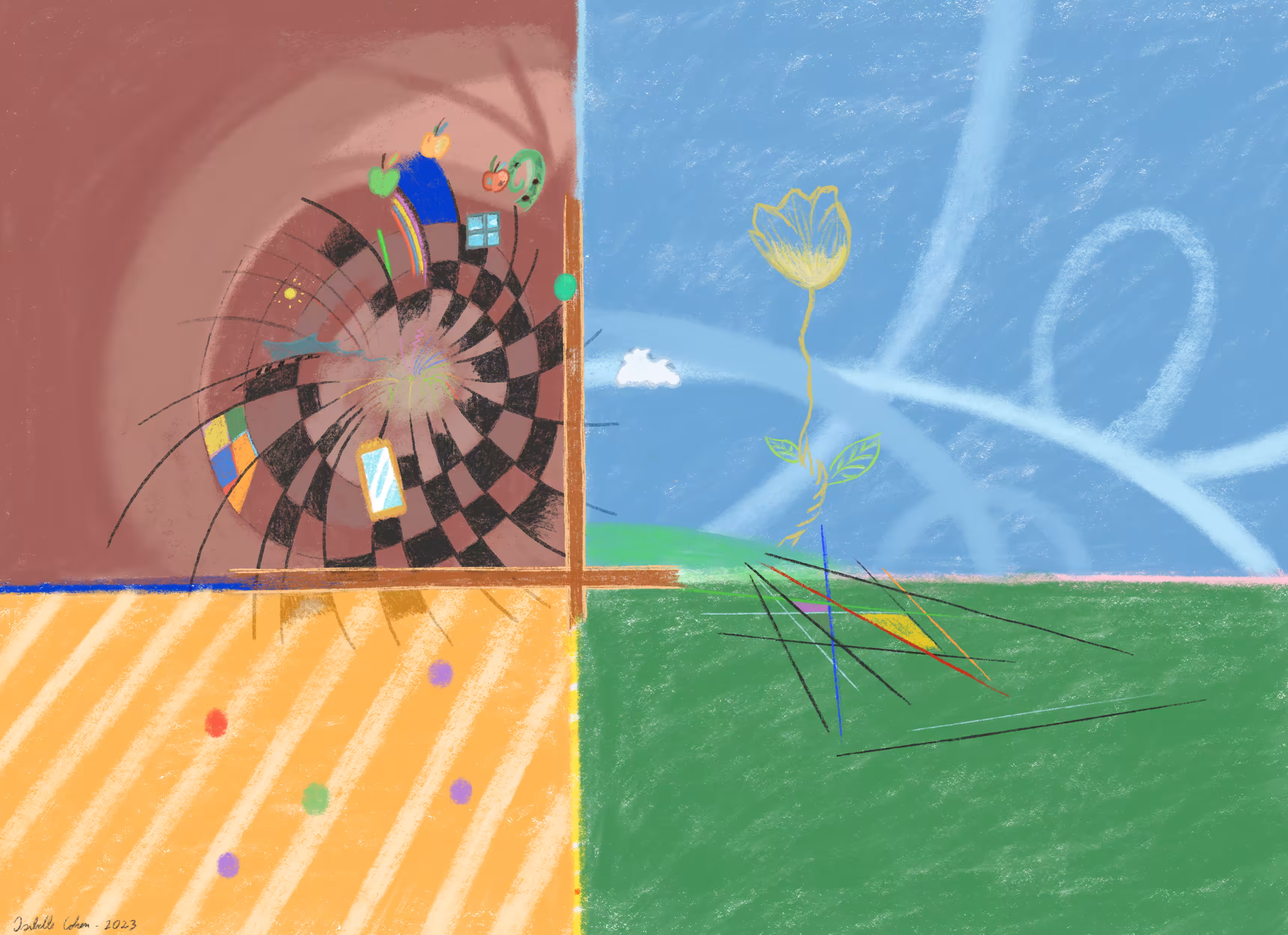 Vortex study - Abstract apartment thinking in a software