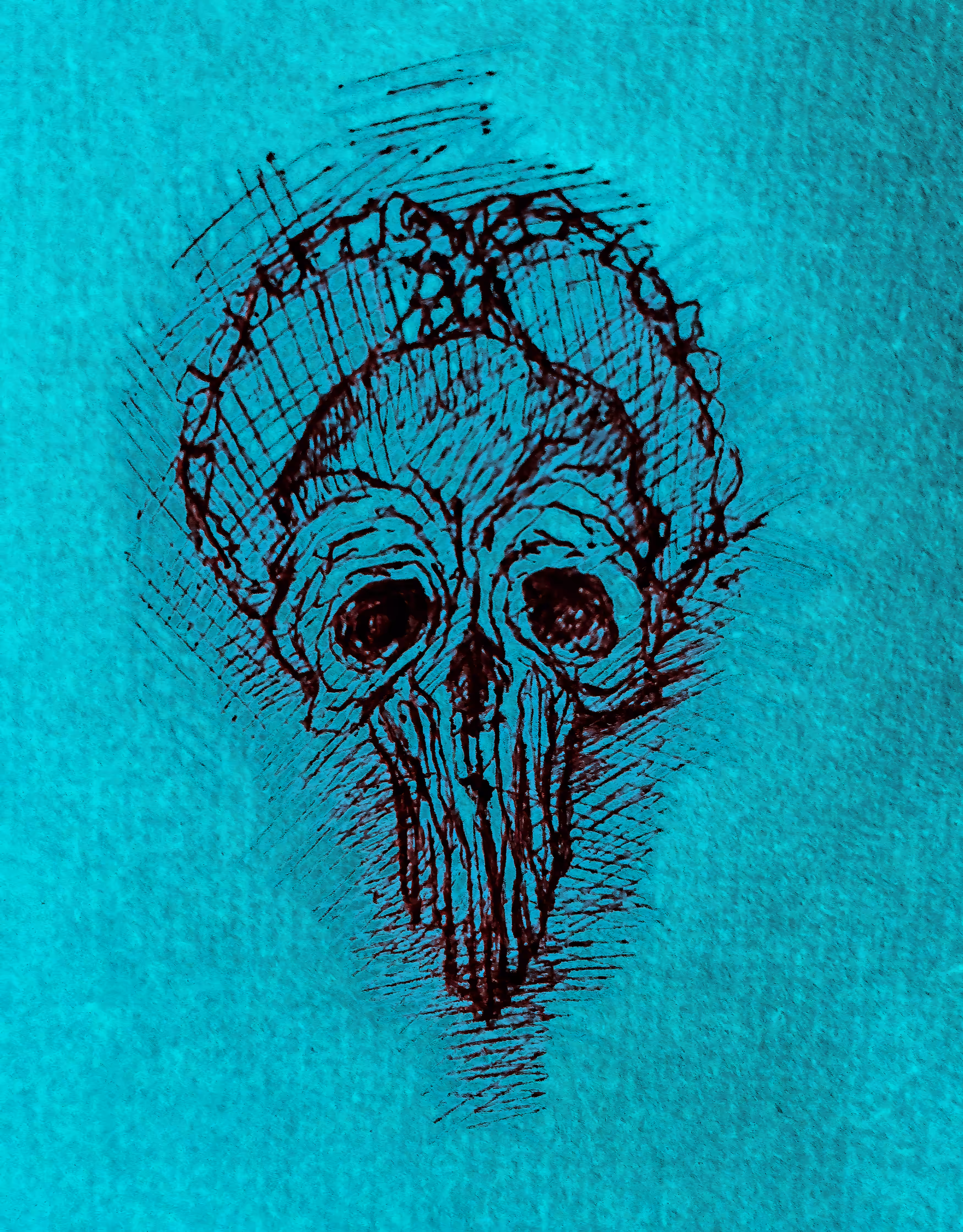 Demonic skull#2