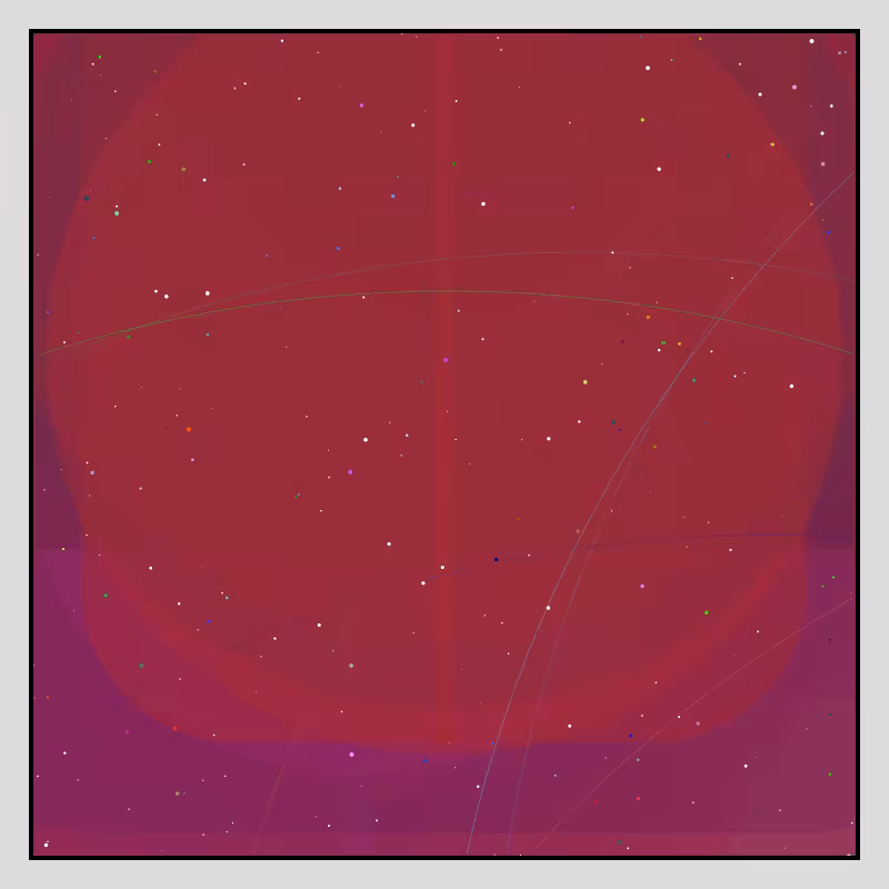 Color Field Starry B #31